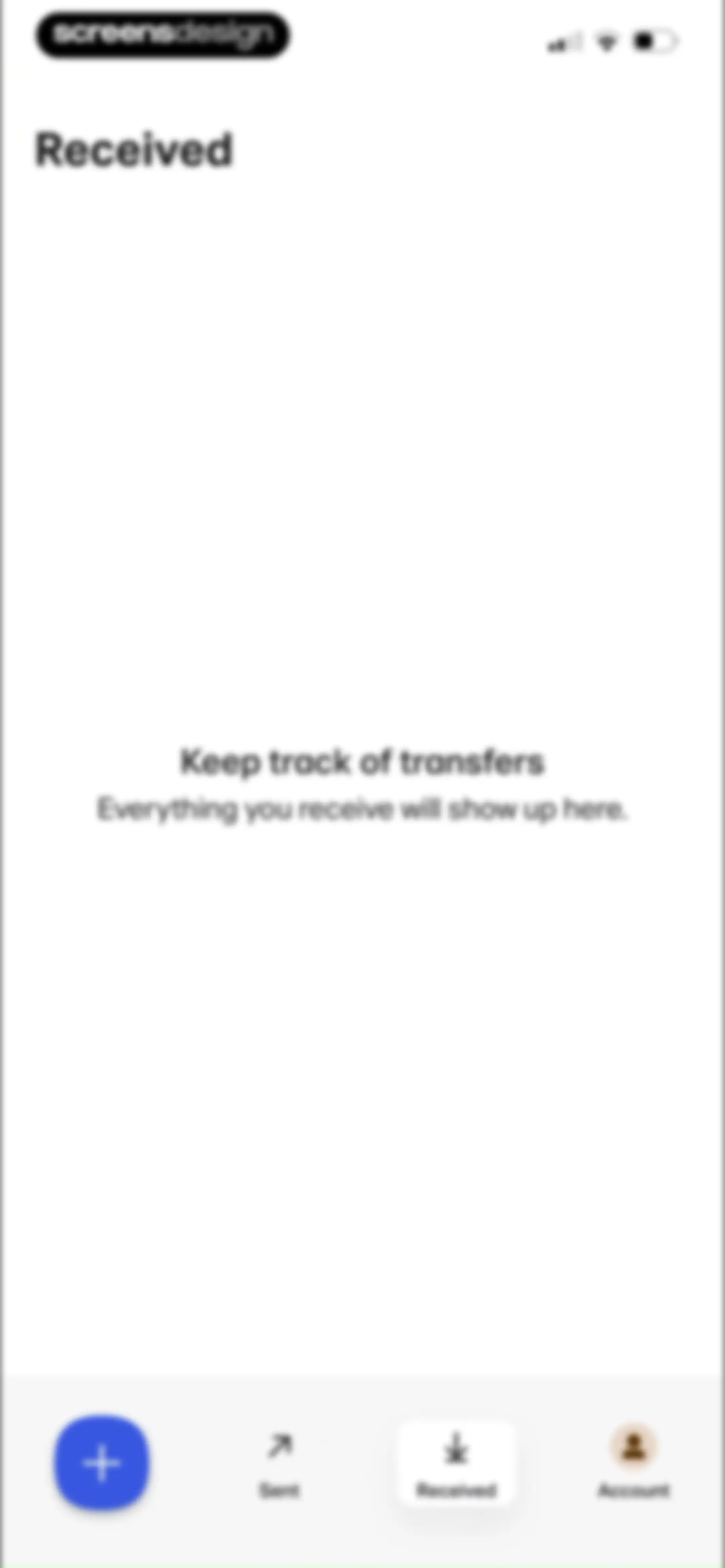 WeTransfer: Transfer Files screen 44