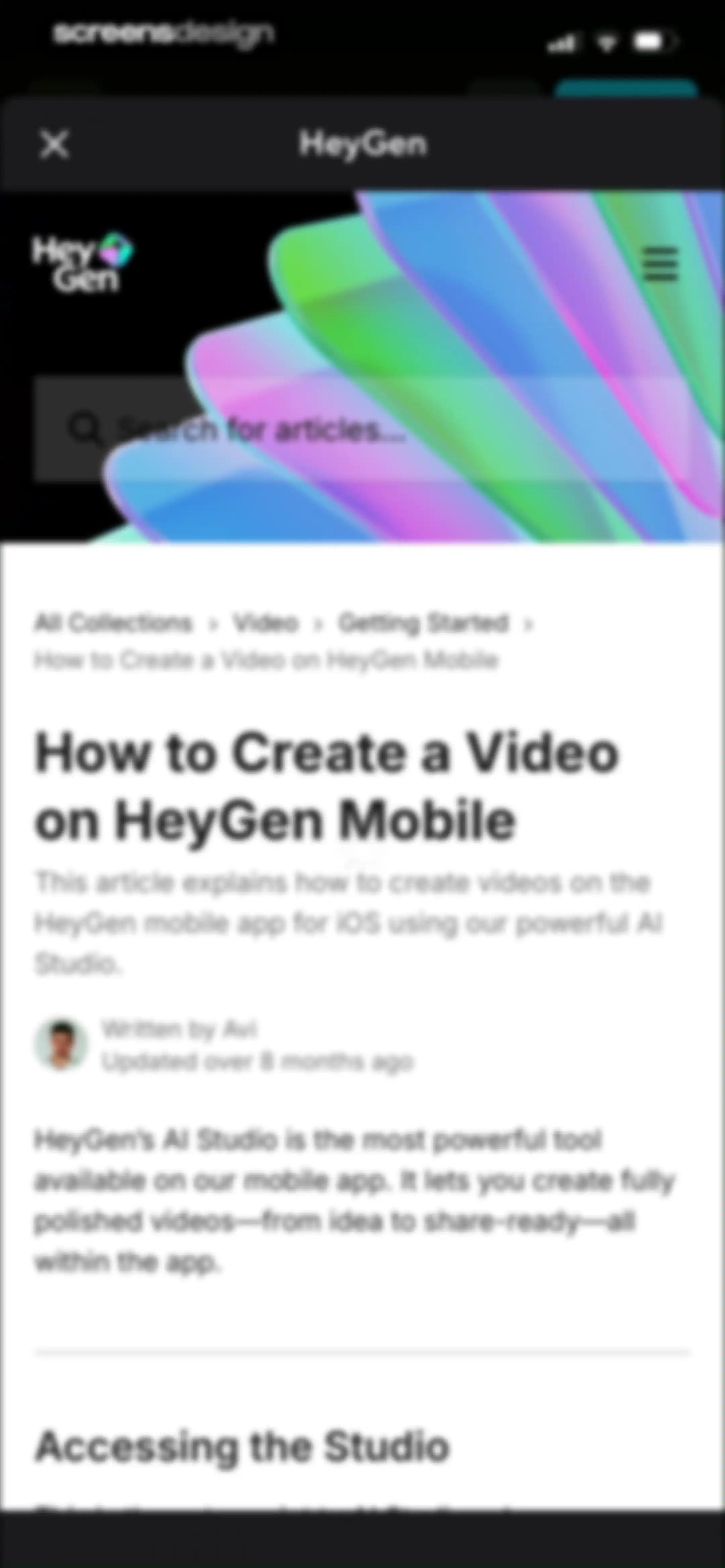 AI Video Generator - HeyGen screen 91