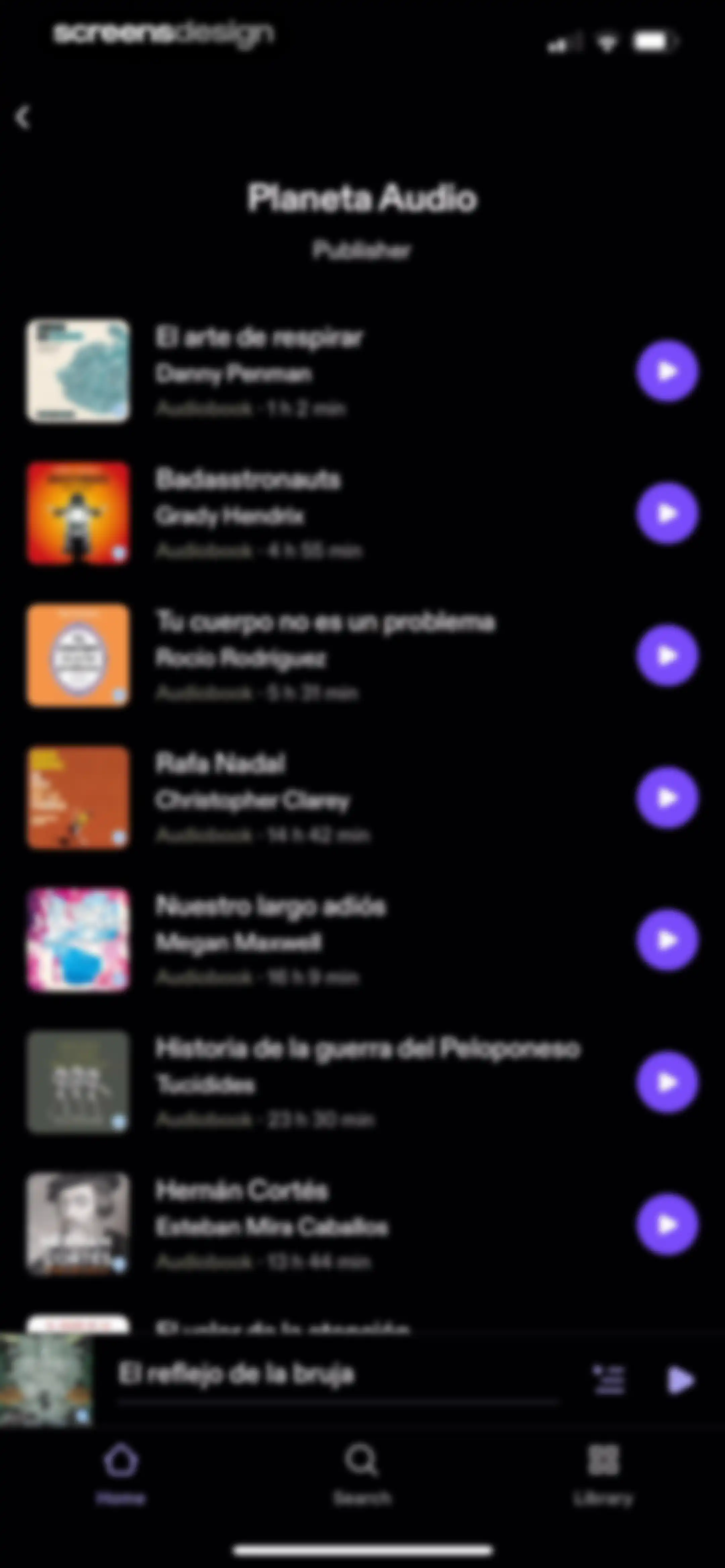 Podimo: Podcasts & audiobooks screen 36