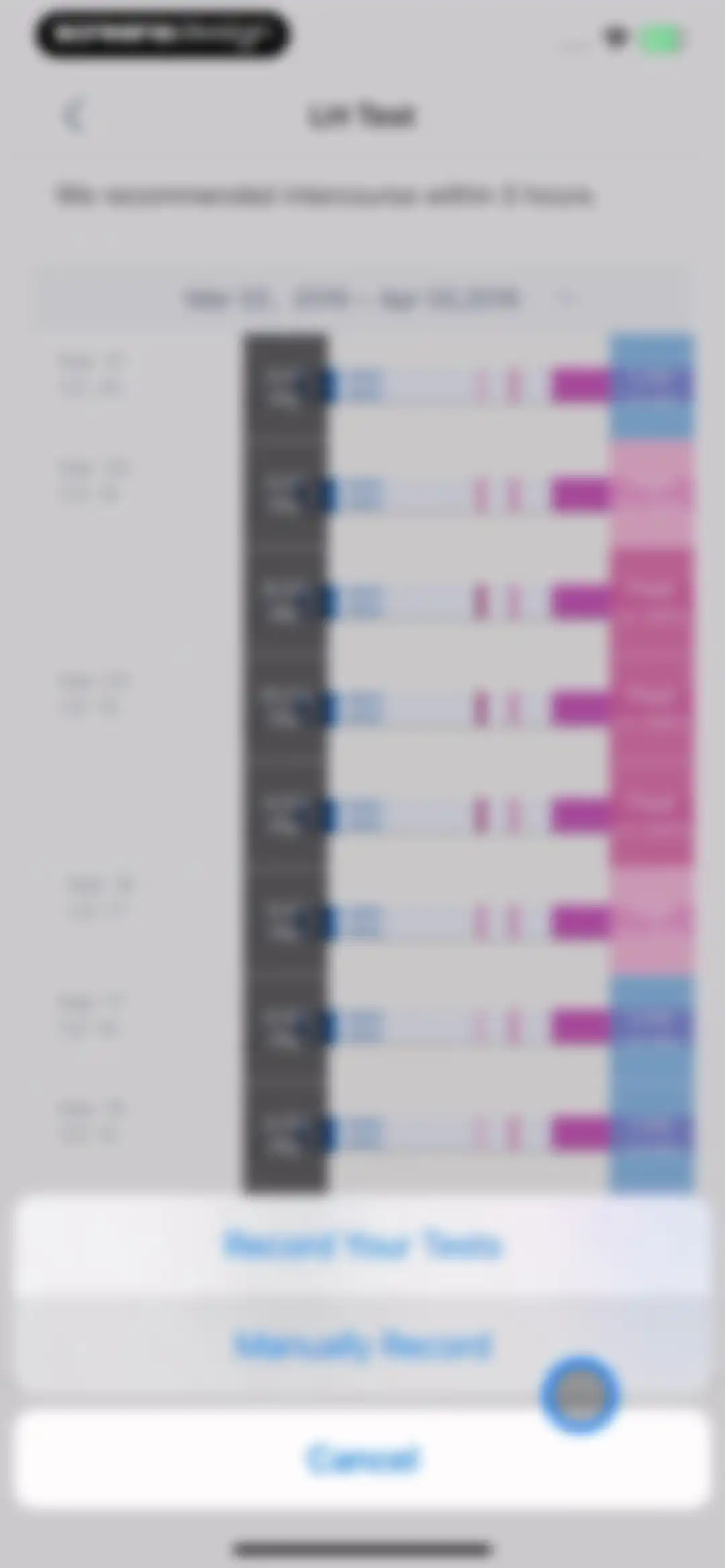 Femometer Fertility Tracker screen 27