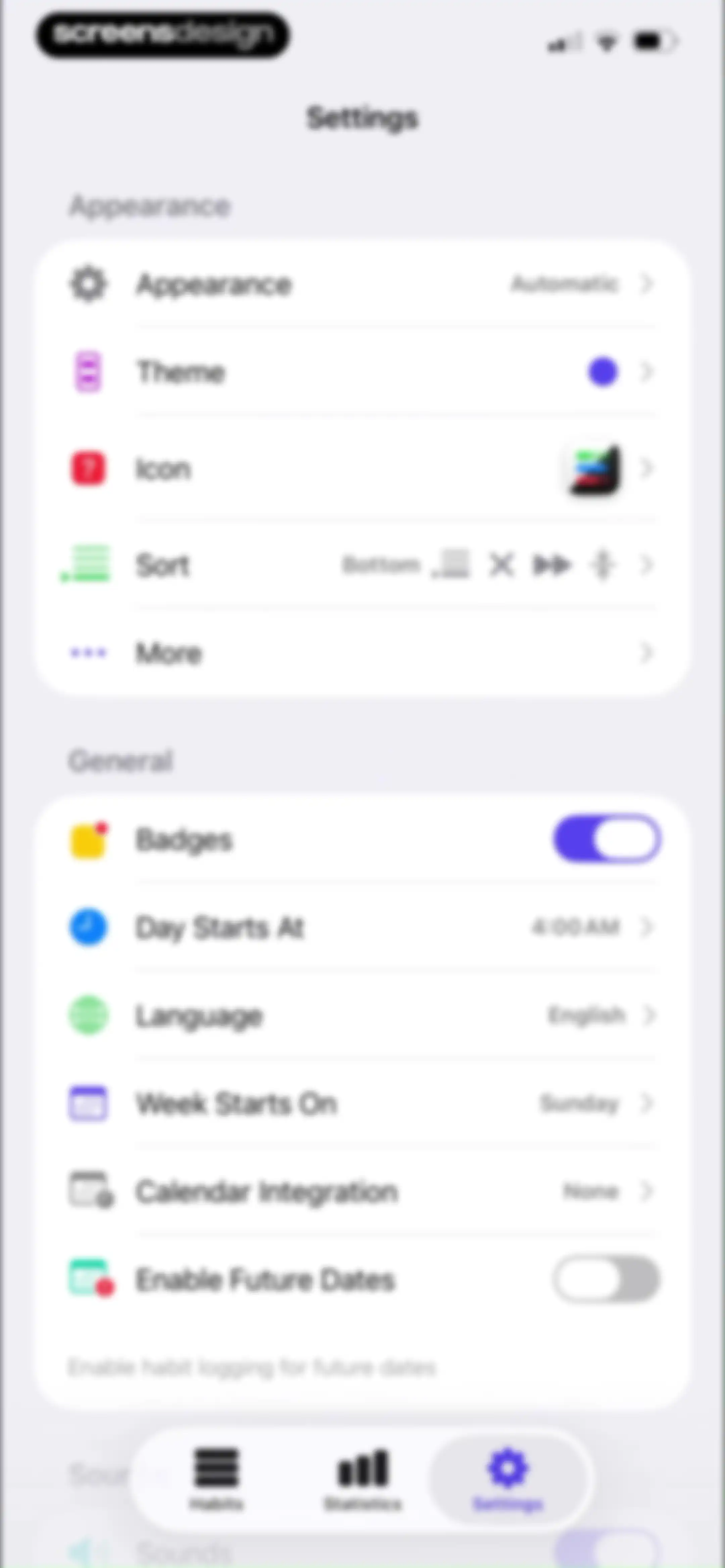 Grit: Daily Habit Tracker screen 105