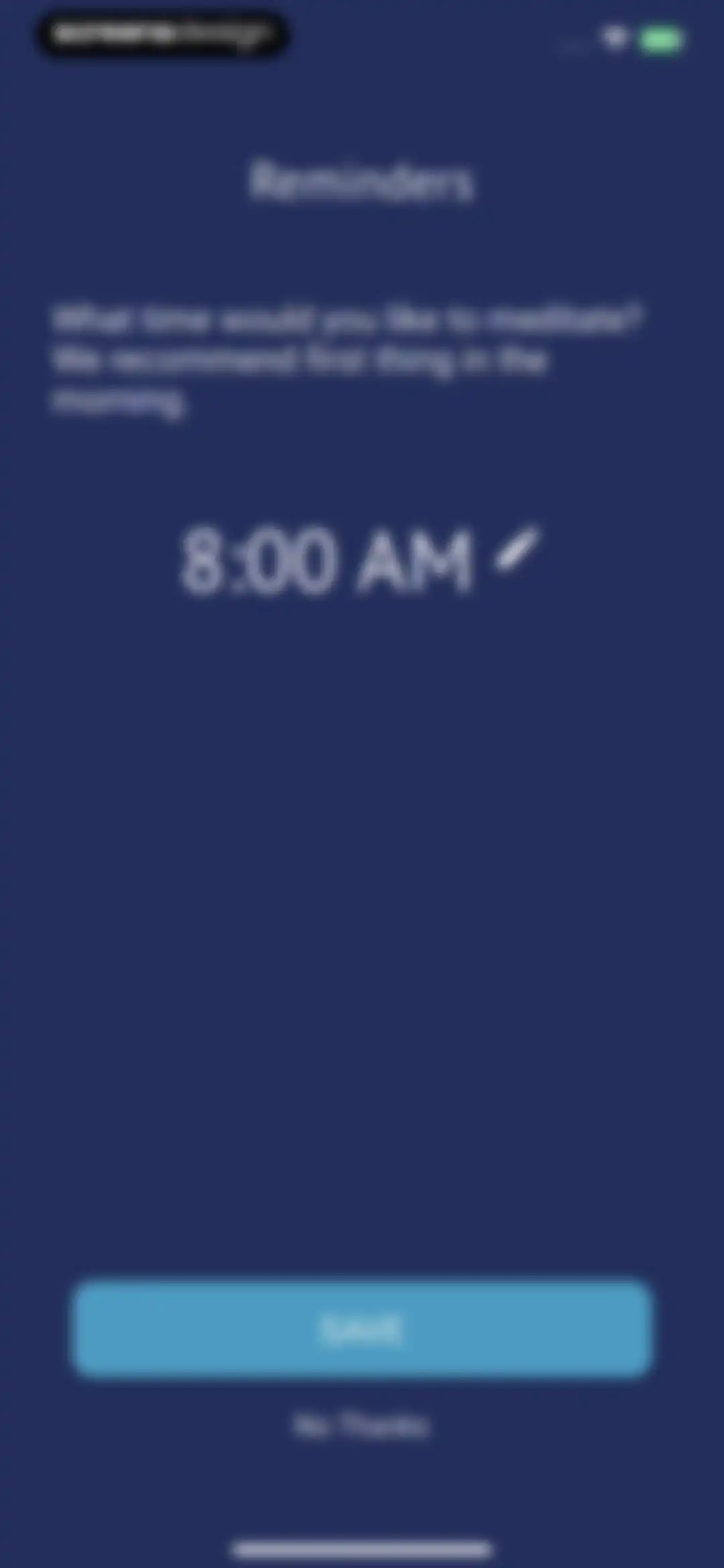 Brightmind Meditation screen 4