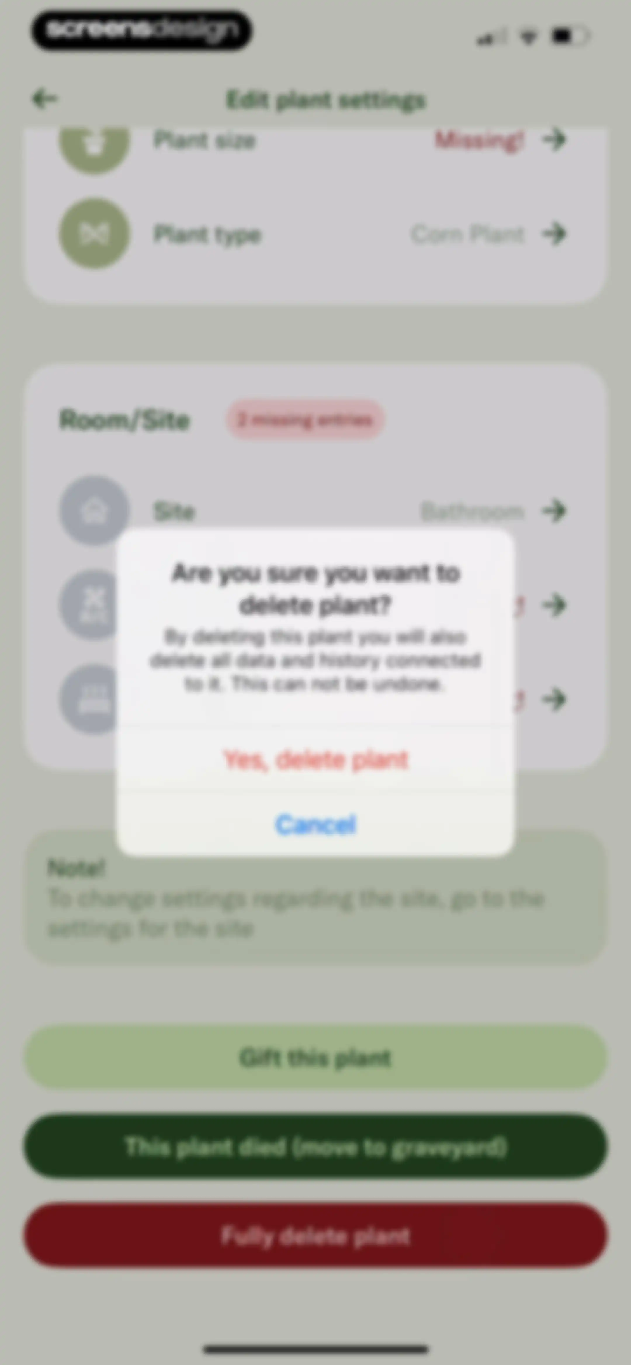 Planta: Plant & Garden Care screen 229