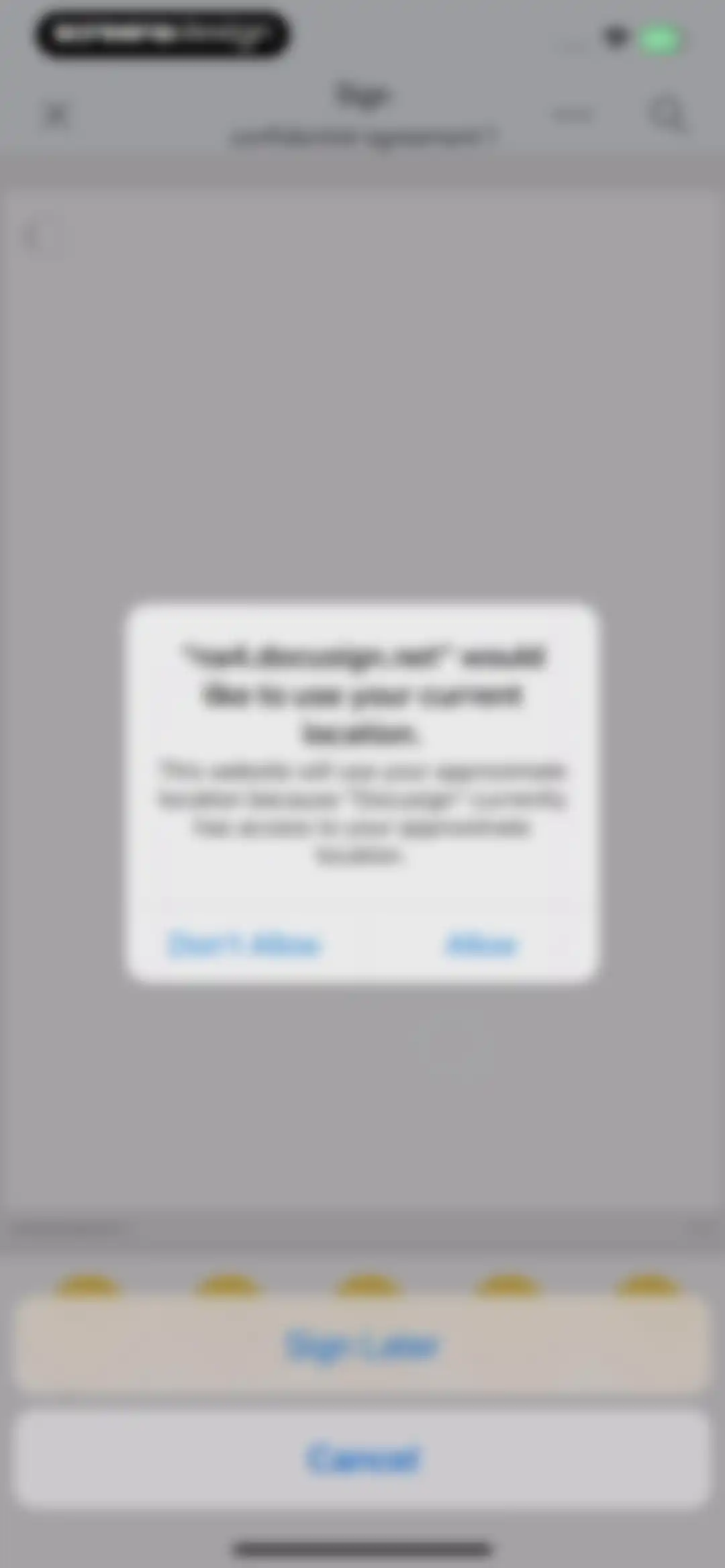 Docusign - Upload & Sign Docs screen 30