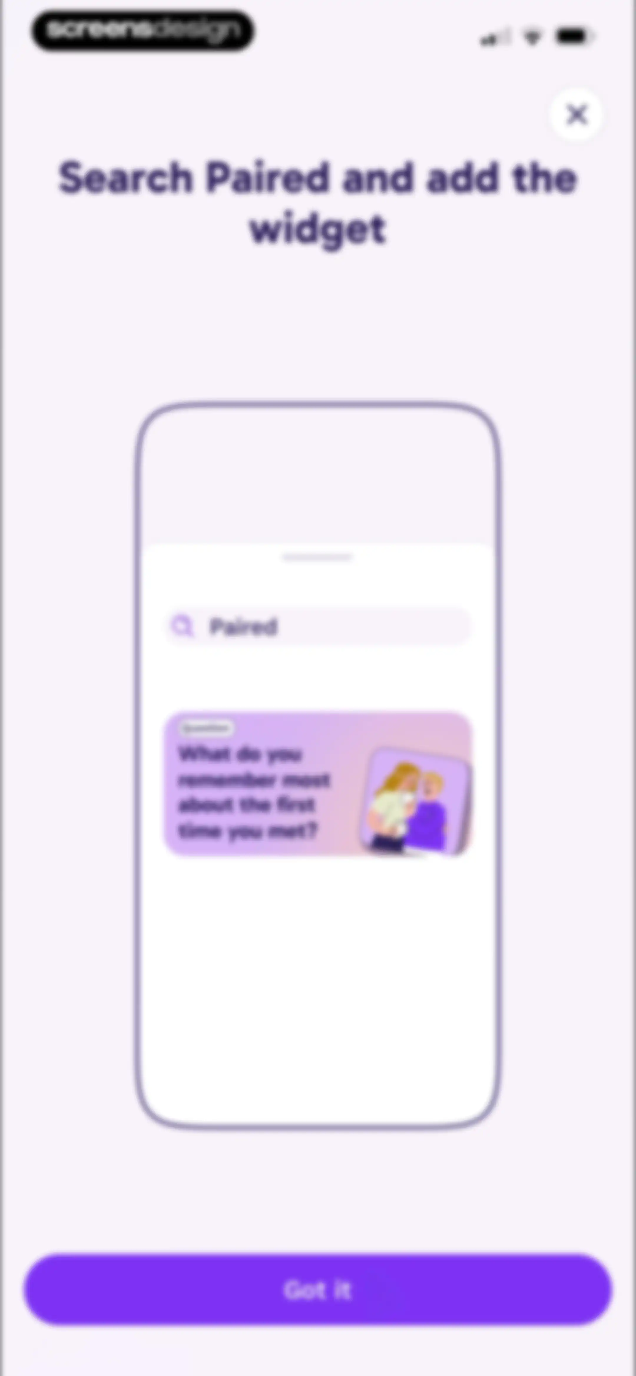 Paired: Couples & Relationship screen 177