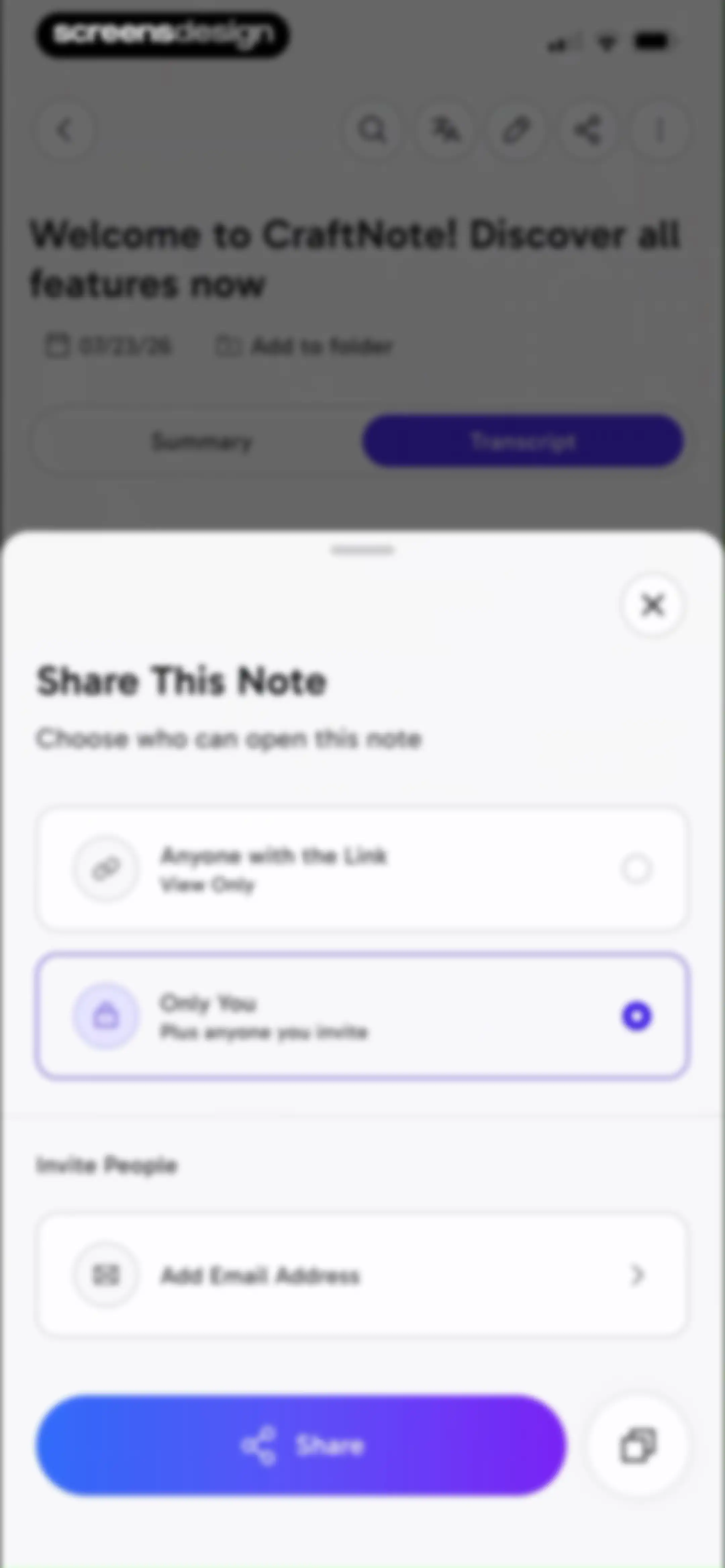 CraftNote: Smart AI Note Taker screen 44