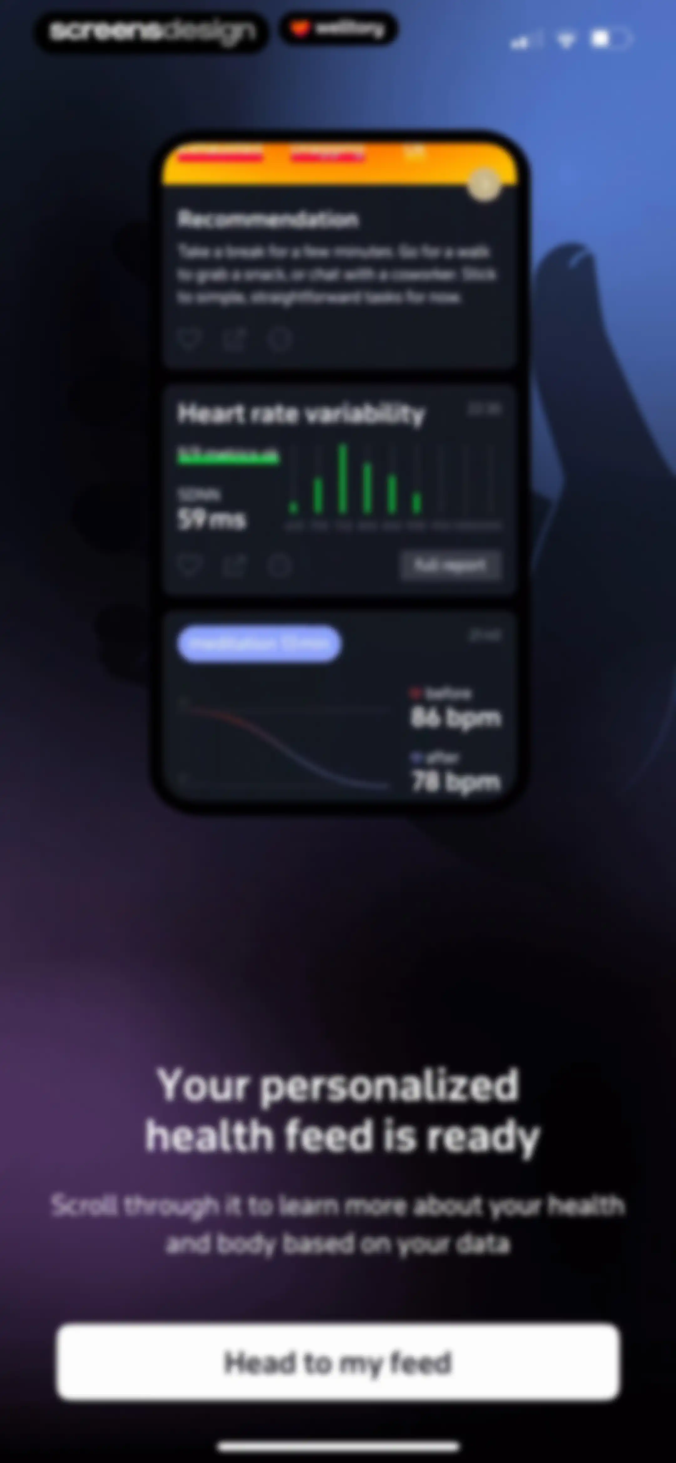 Welltory: Health, Heart Rate screen 27
