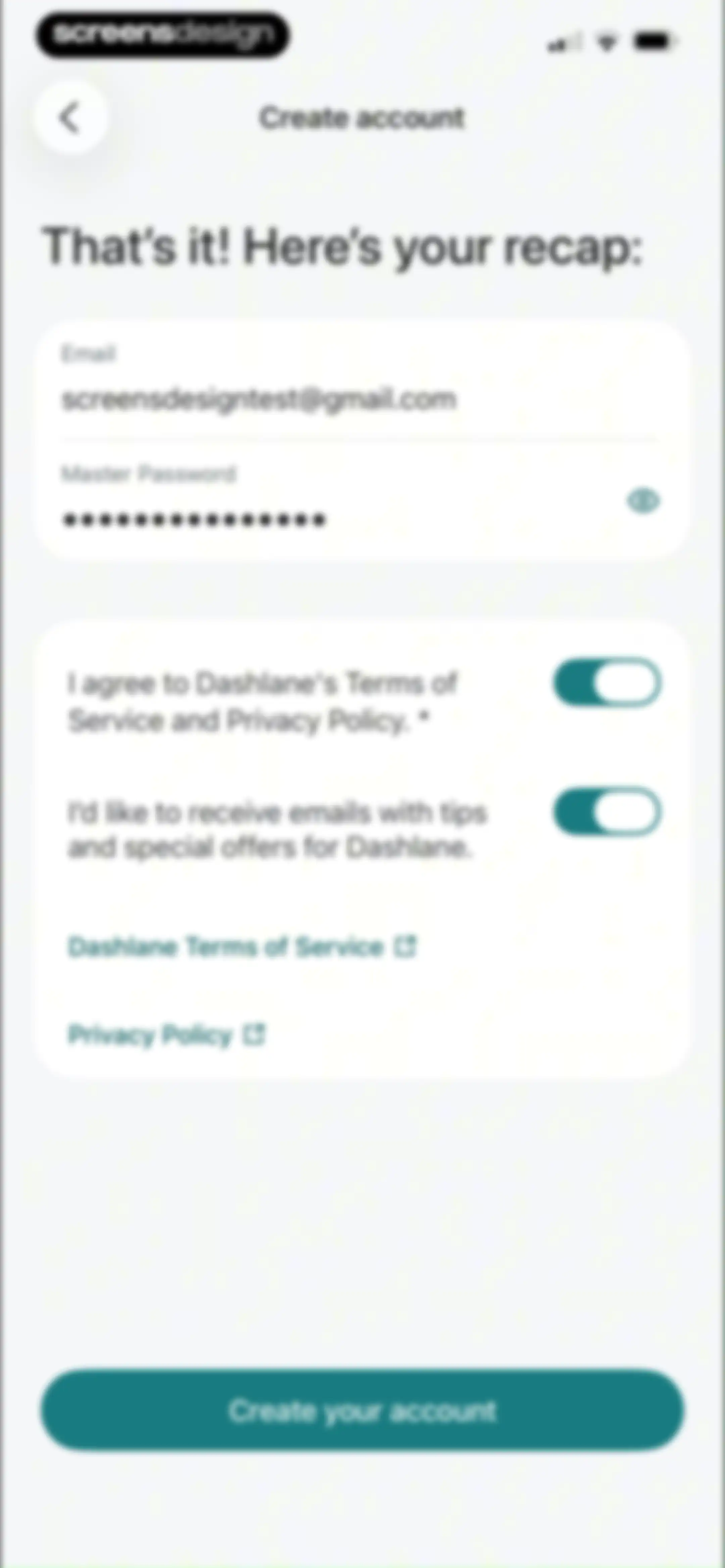 Dashlane Password Manager screen 10