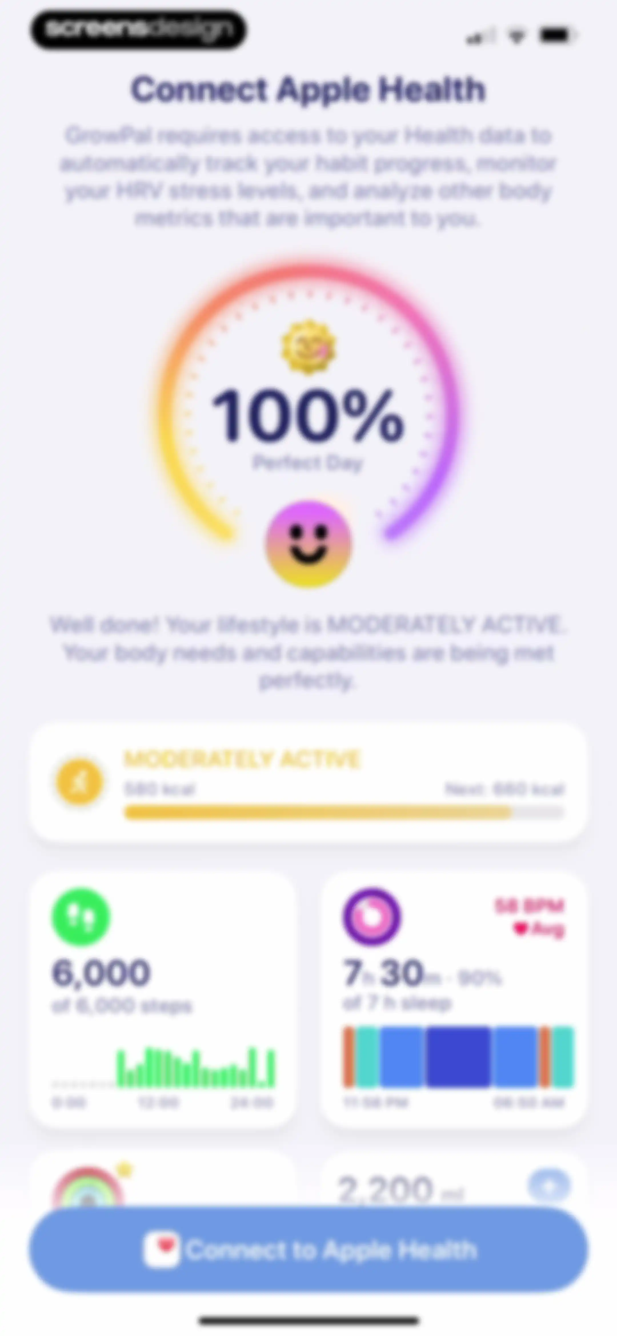 Grow: Health & Fitness screen 8