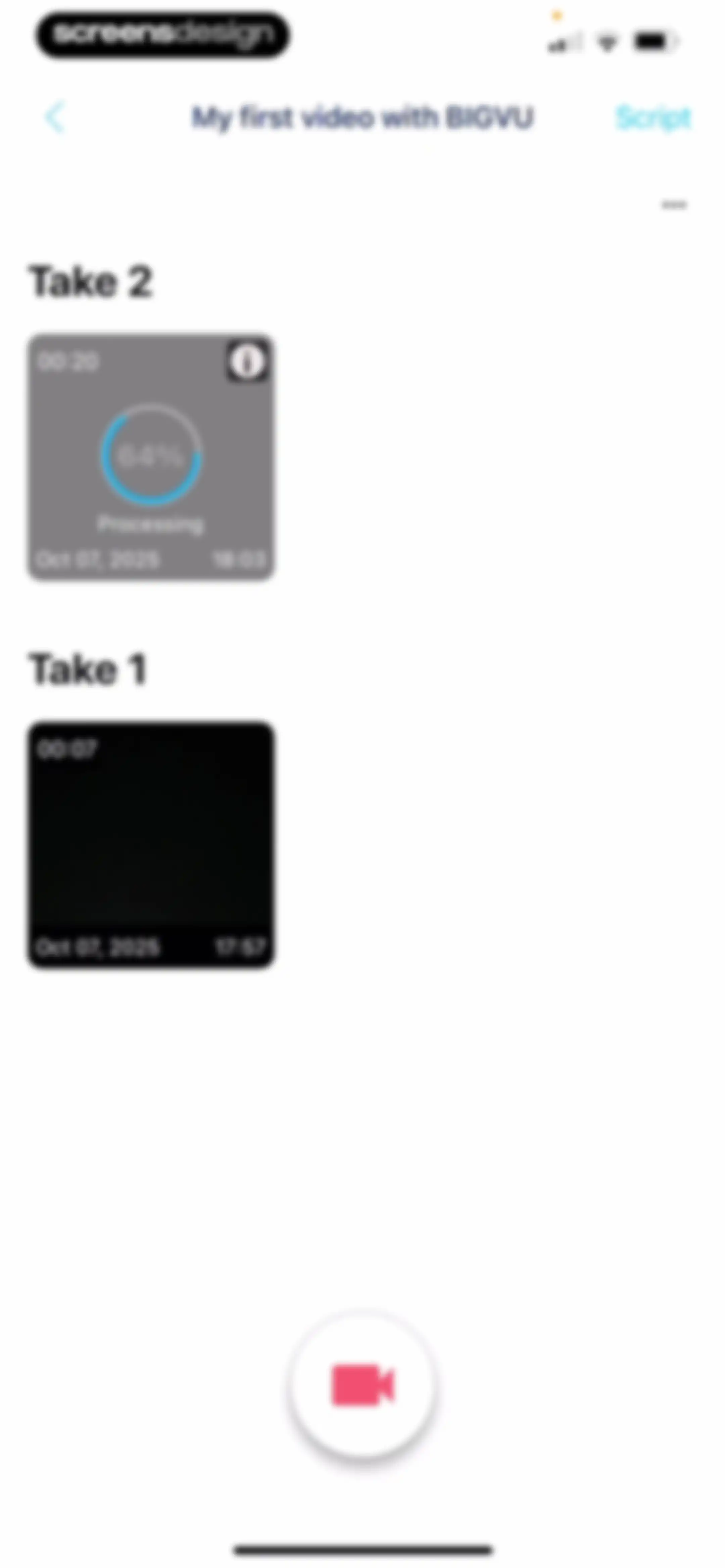 BIGVU Teleprompter Captions AI screen 95