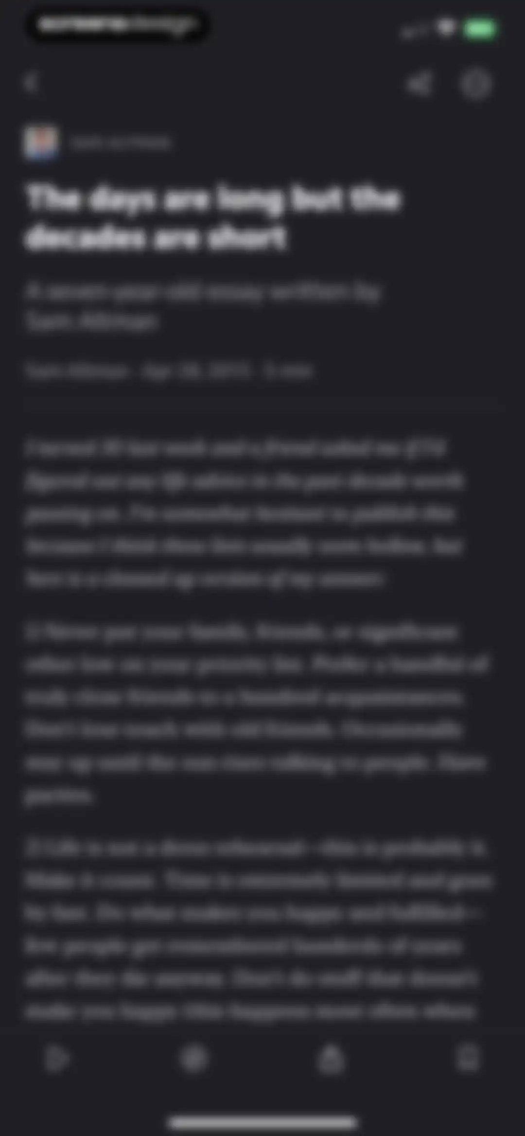 Matter: Reading App screen 28