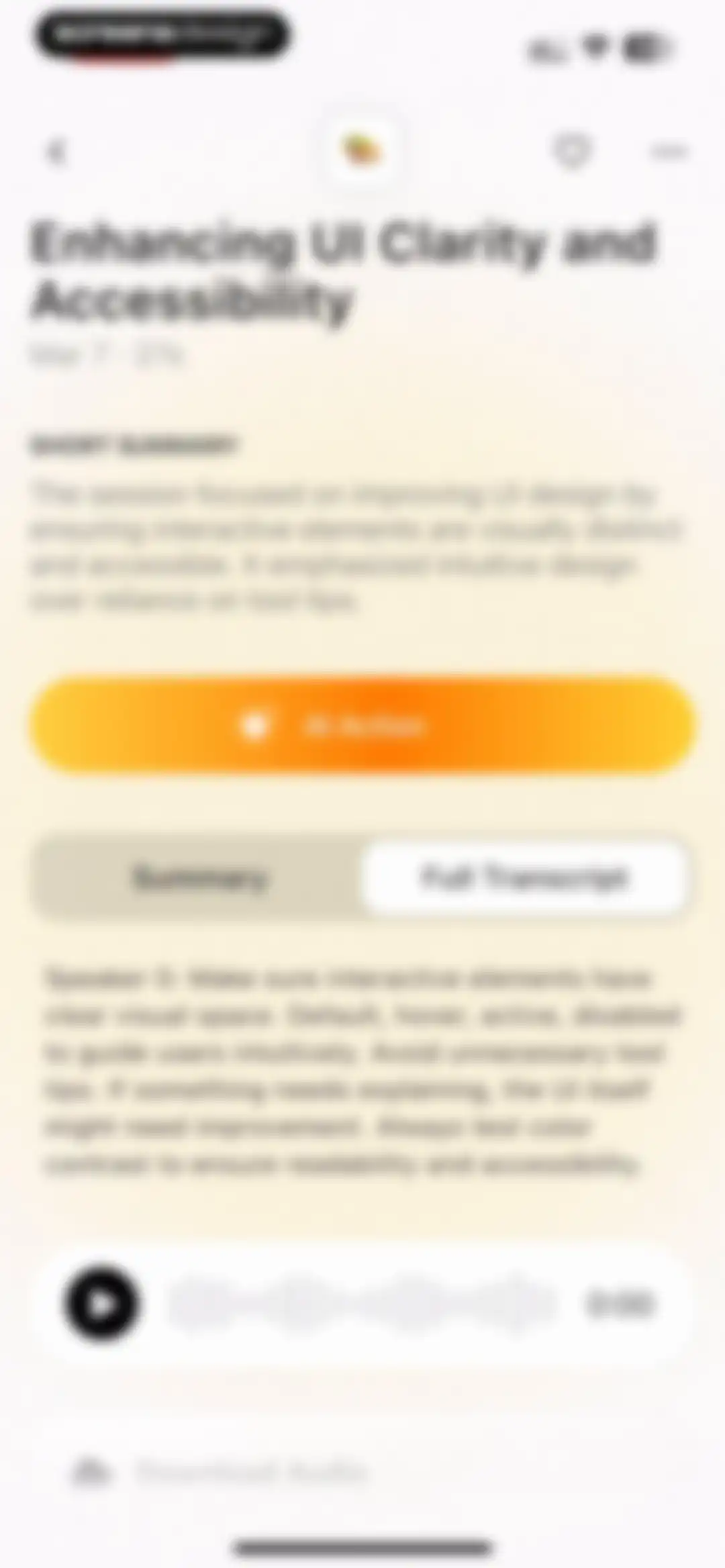 Noteflow: AI Notes Taking screen 46