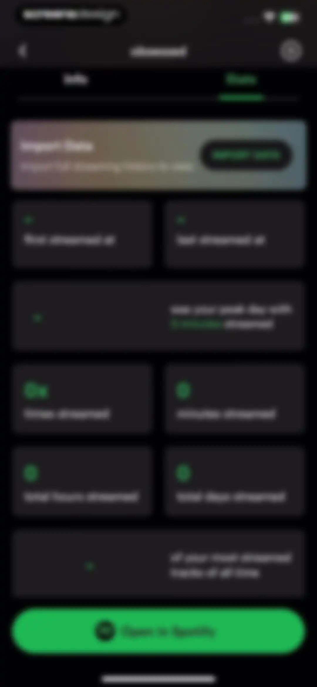 must.fm for Spotify Stats screen 18