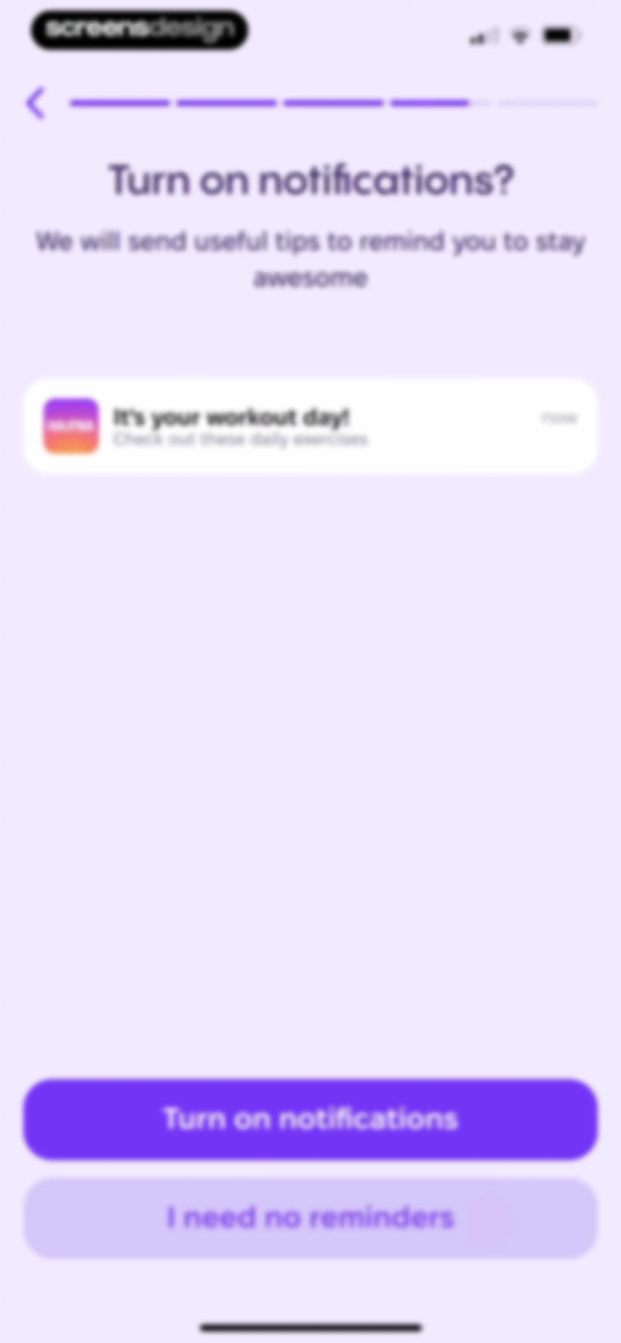 HARNA: Workout & Fitness screen 41