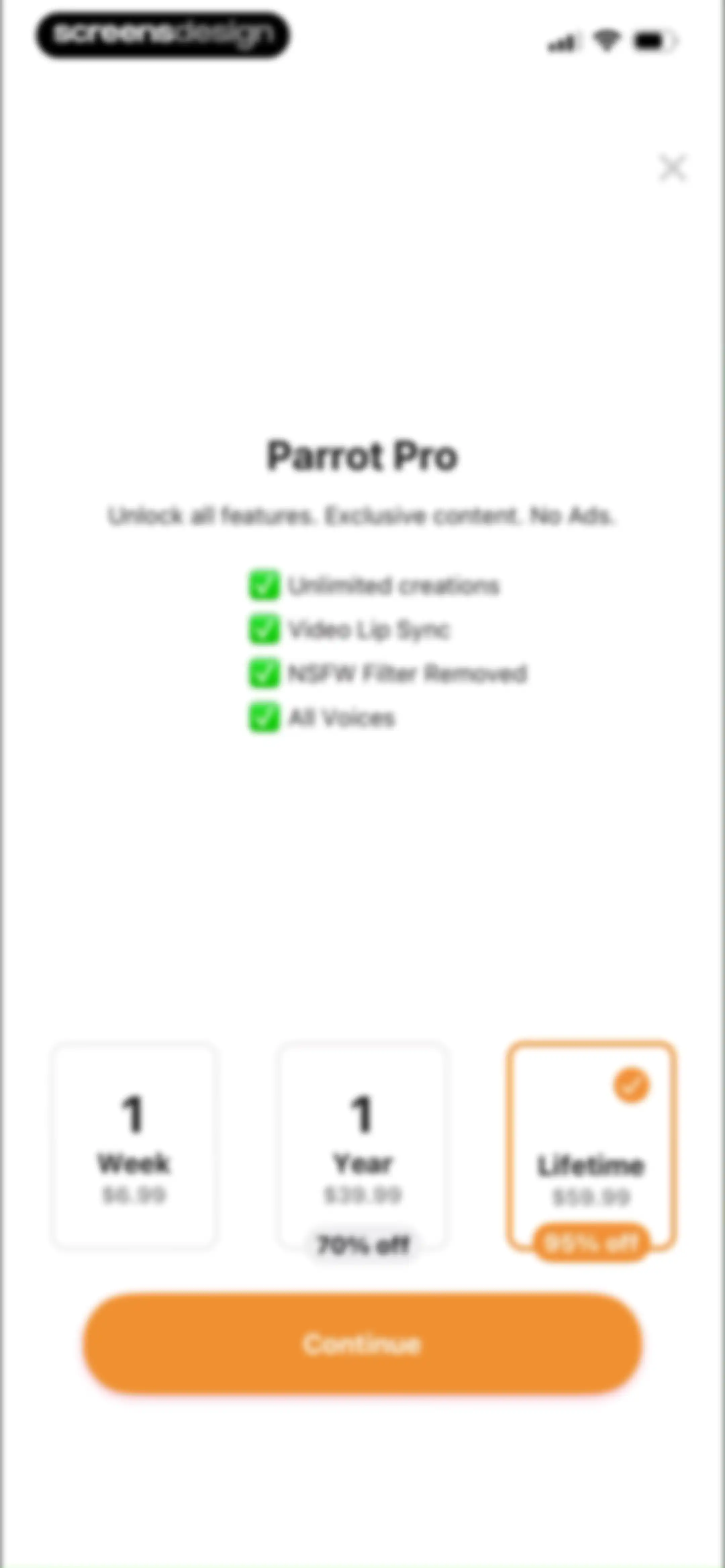 Parrot: Voice Generator AI App screen 7