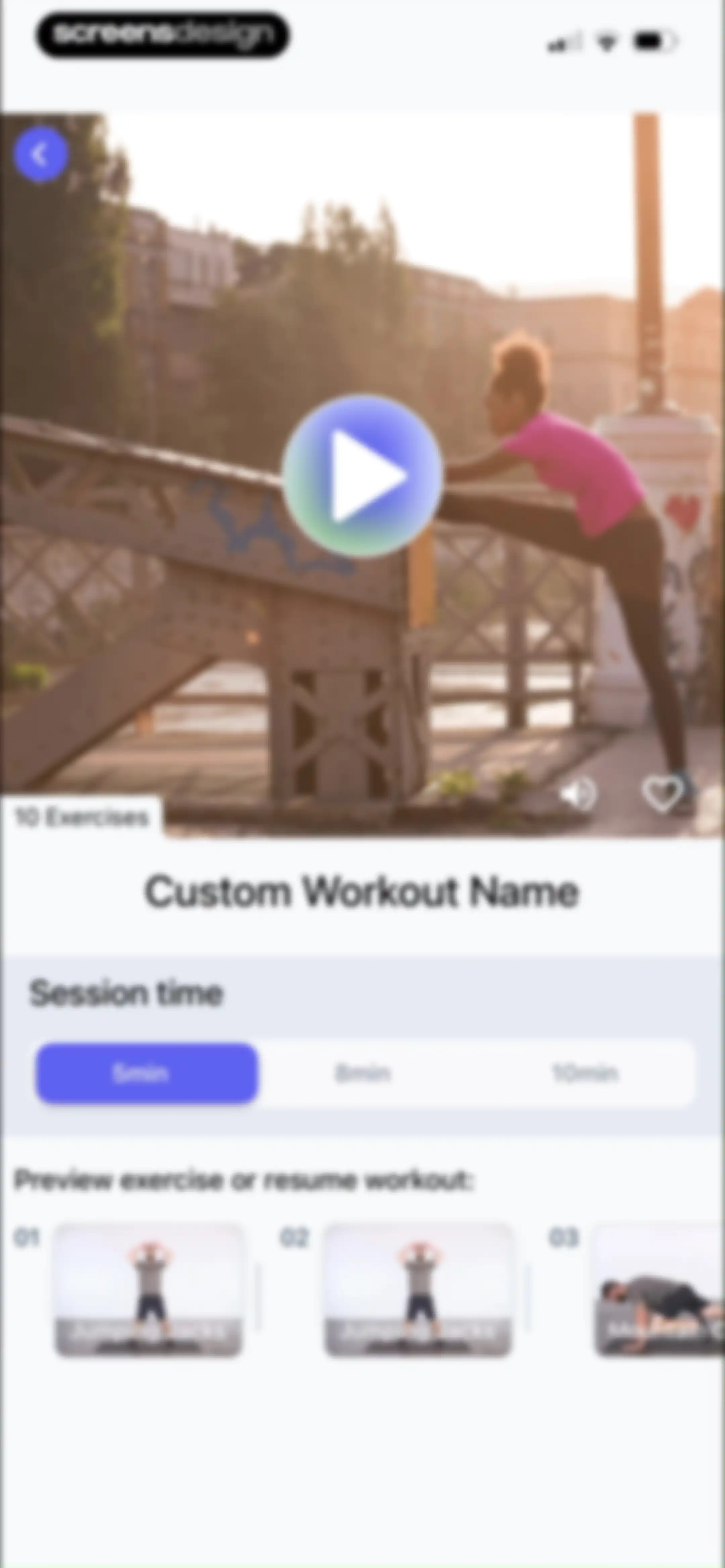 Daily Workouts - Home Fitness screen 37