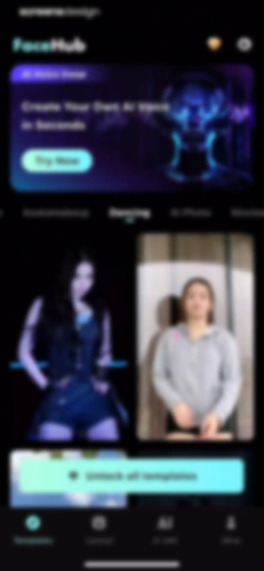 AI Video Generator: FaceHub screen 20