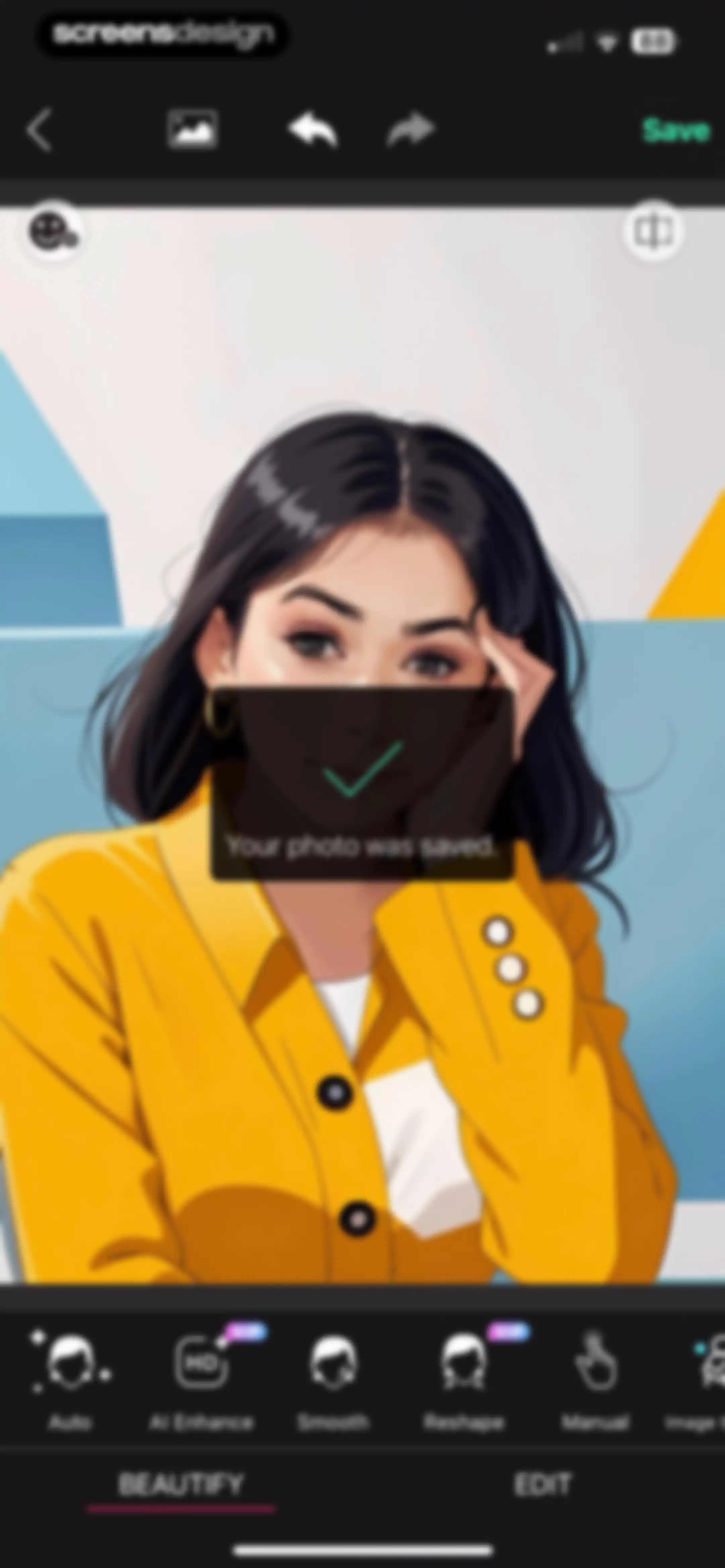 YouCam Perfect:AI Photo Editor screen 65