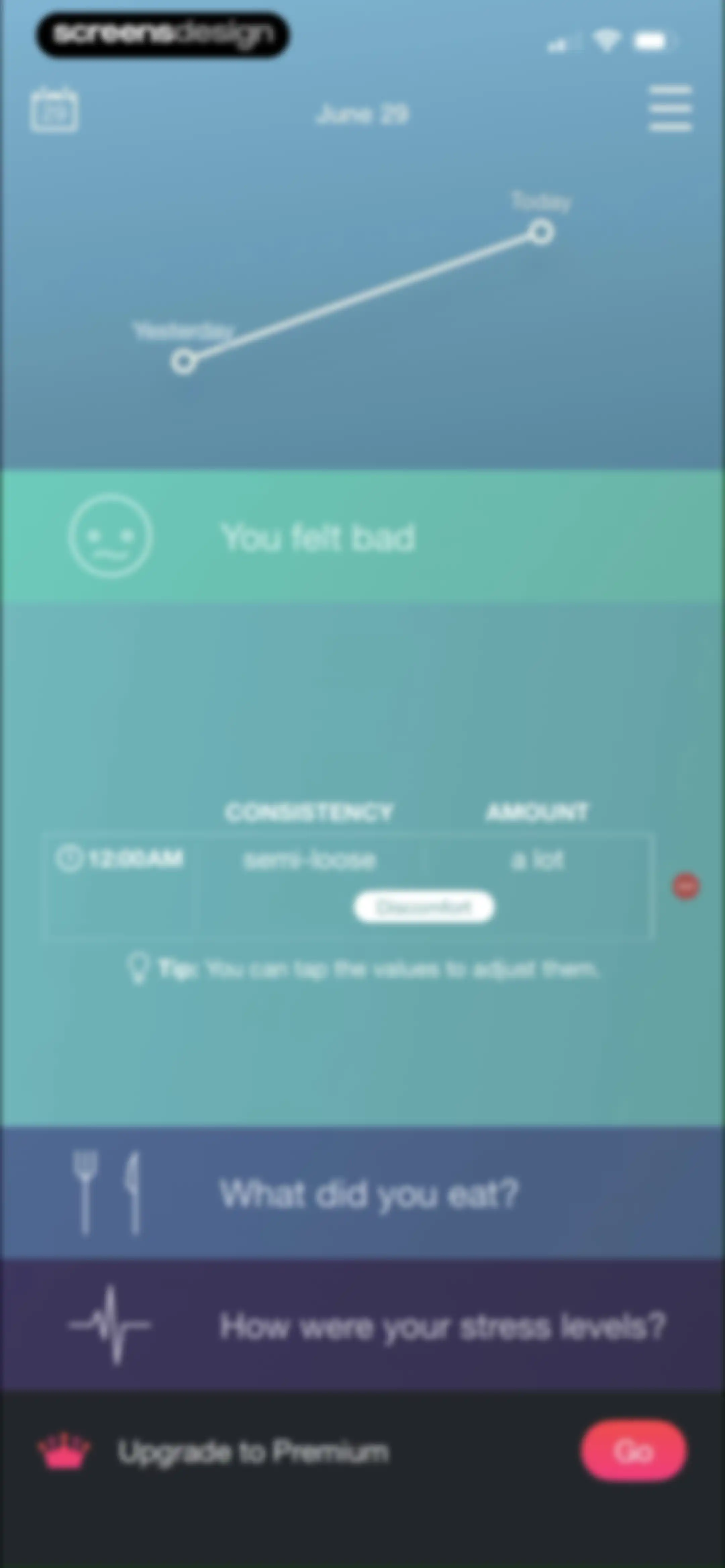 Bowelle - The IBS tracker screen 46