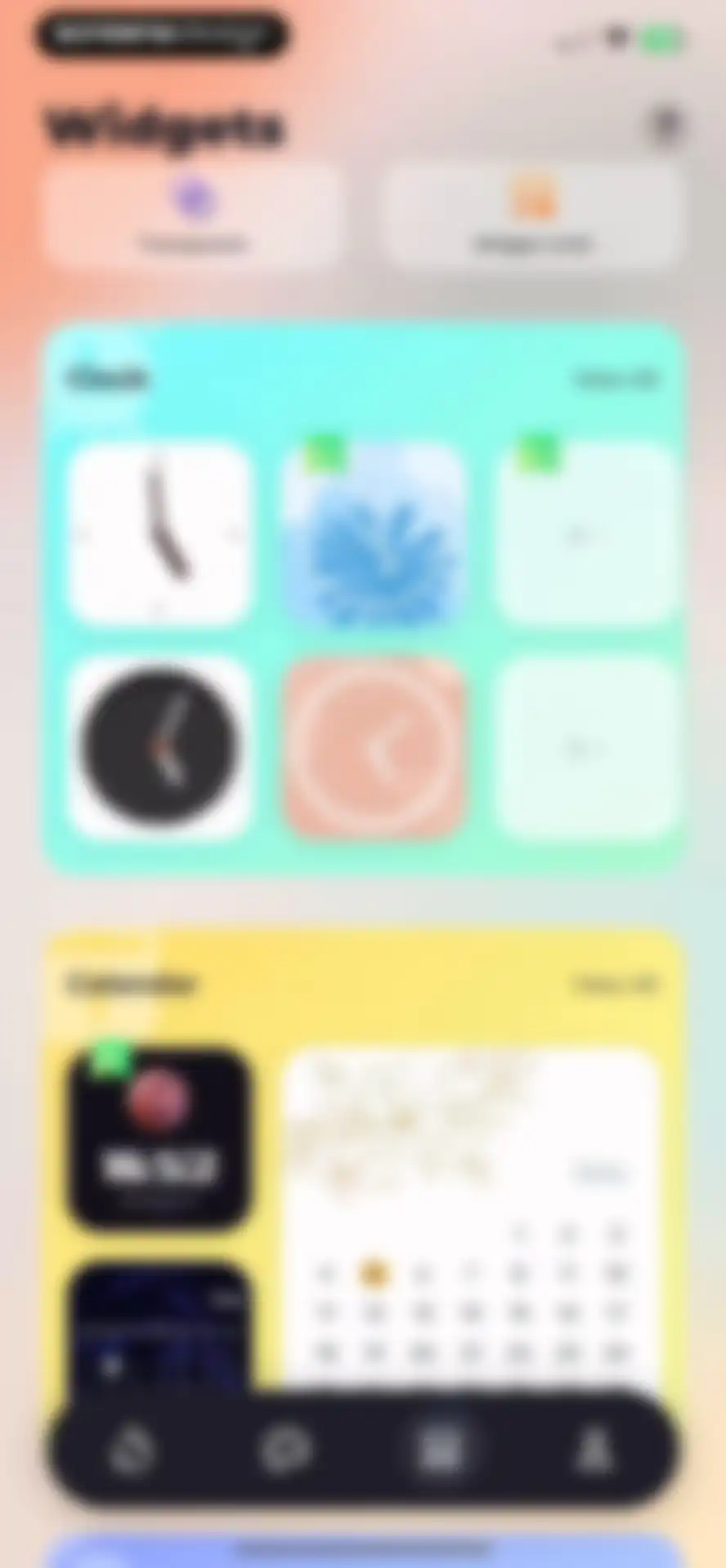 Fancy Widgets & Themes screen 18