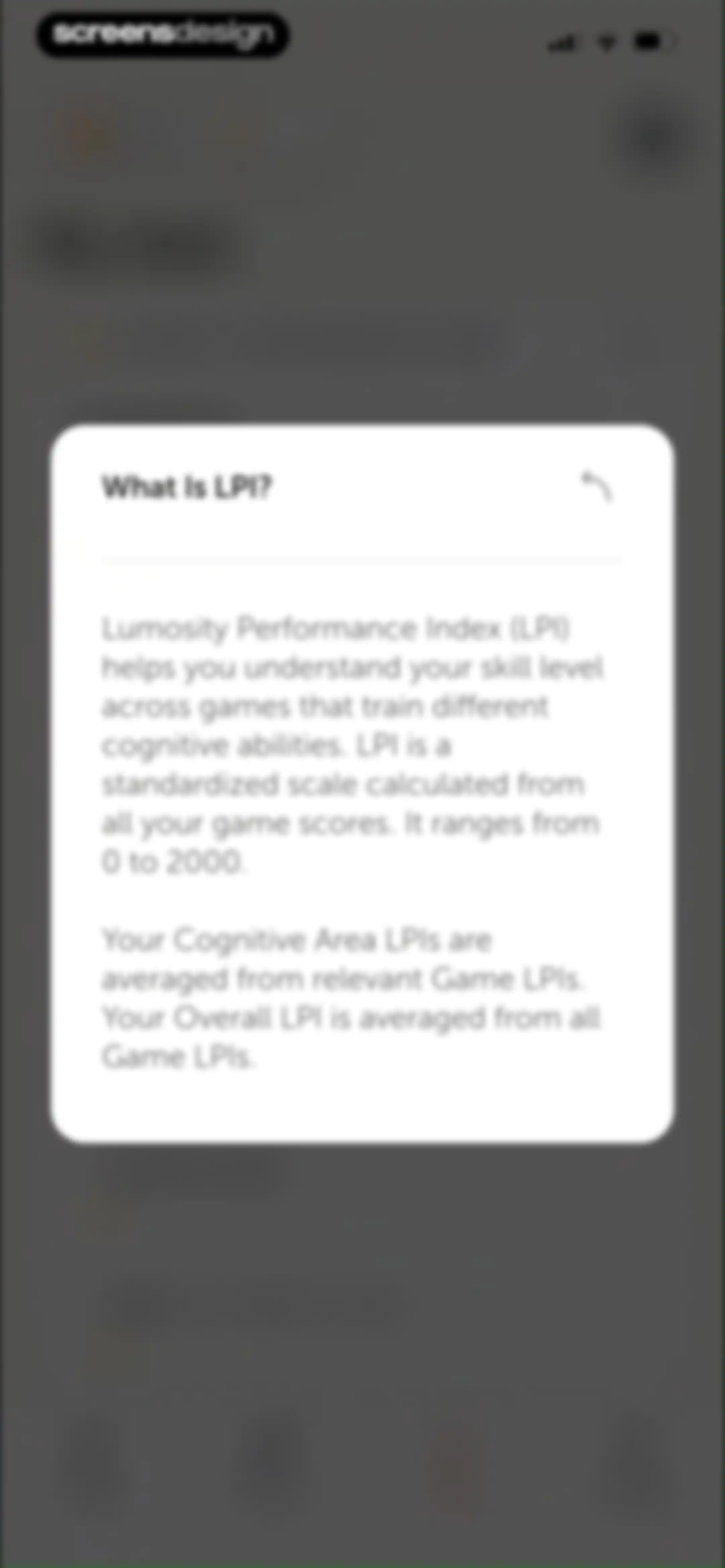 Lumosity: Brain Training Games screen 93
