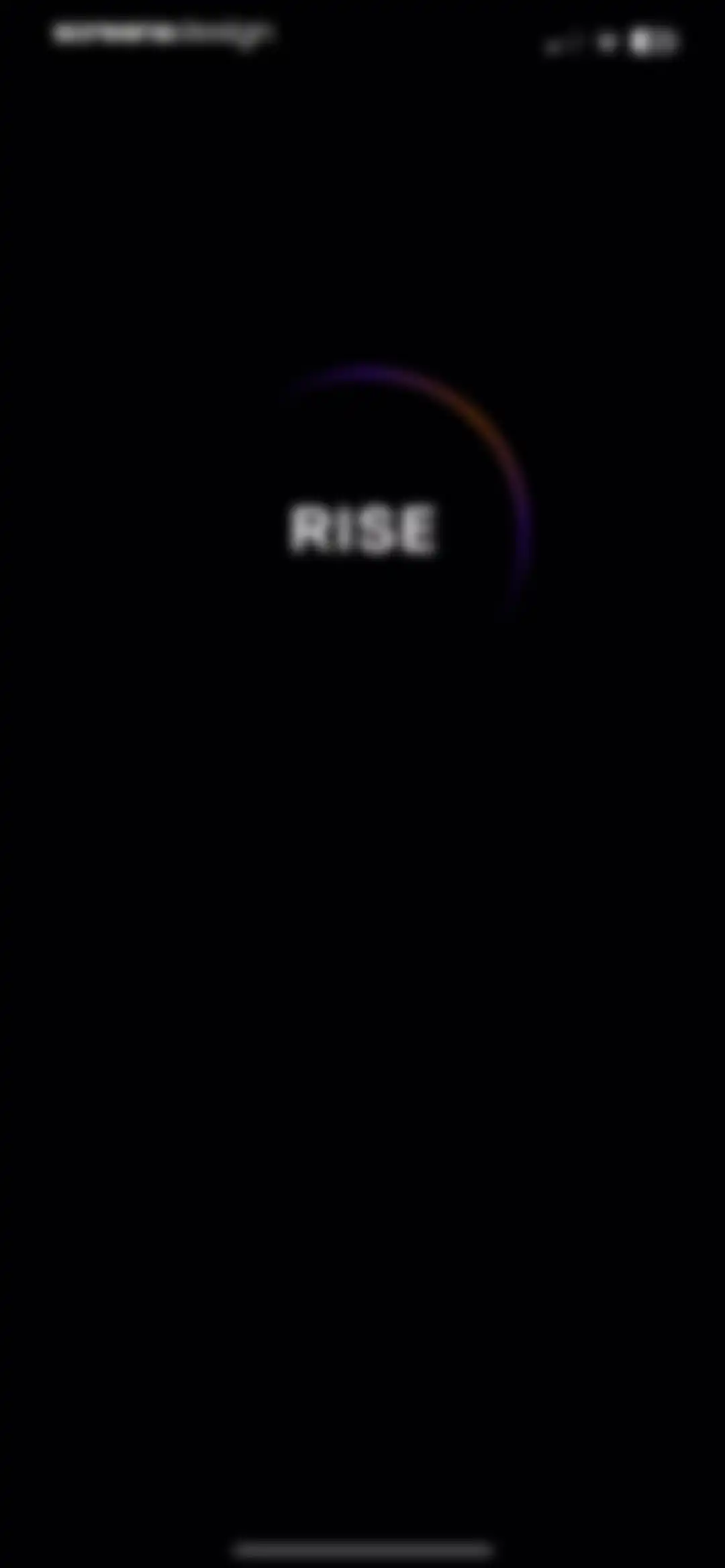 RISE: Sleep Tracker screen 1