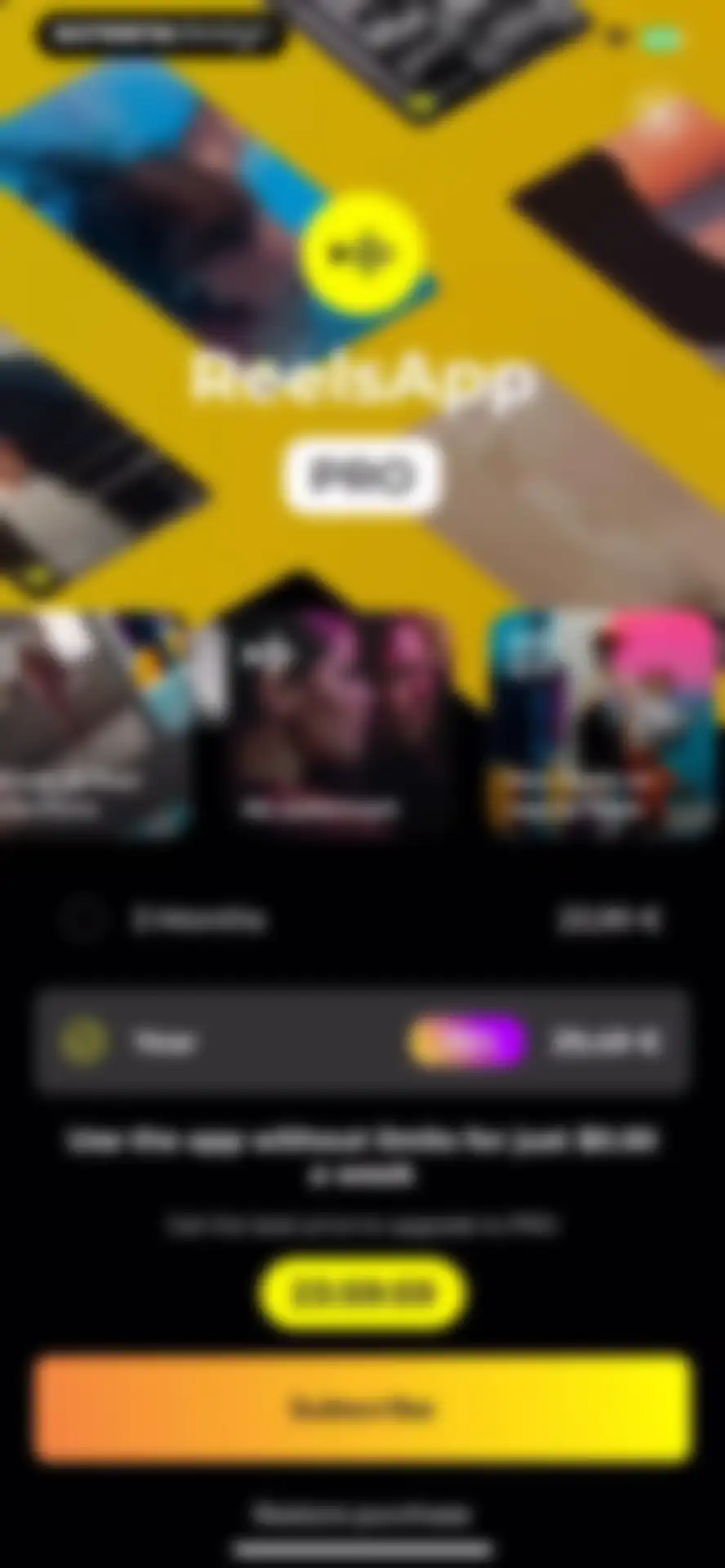 Reelsapp: reel & video editor screen 16