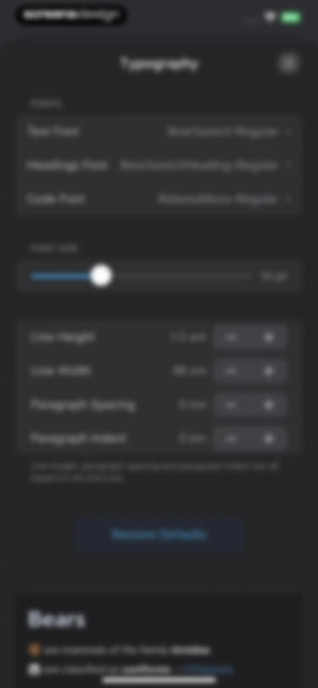 Bear - Markdown Notes screen 27