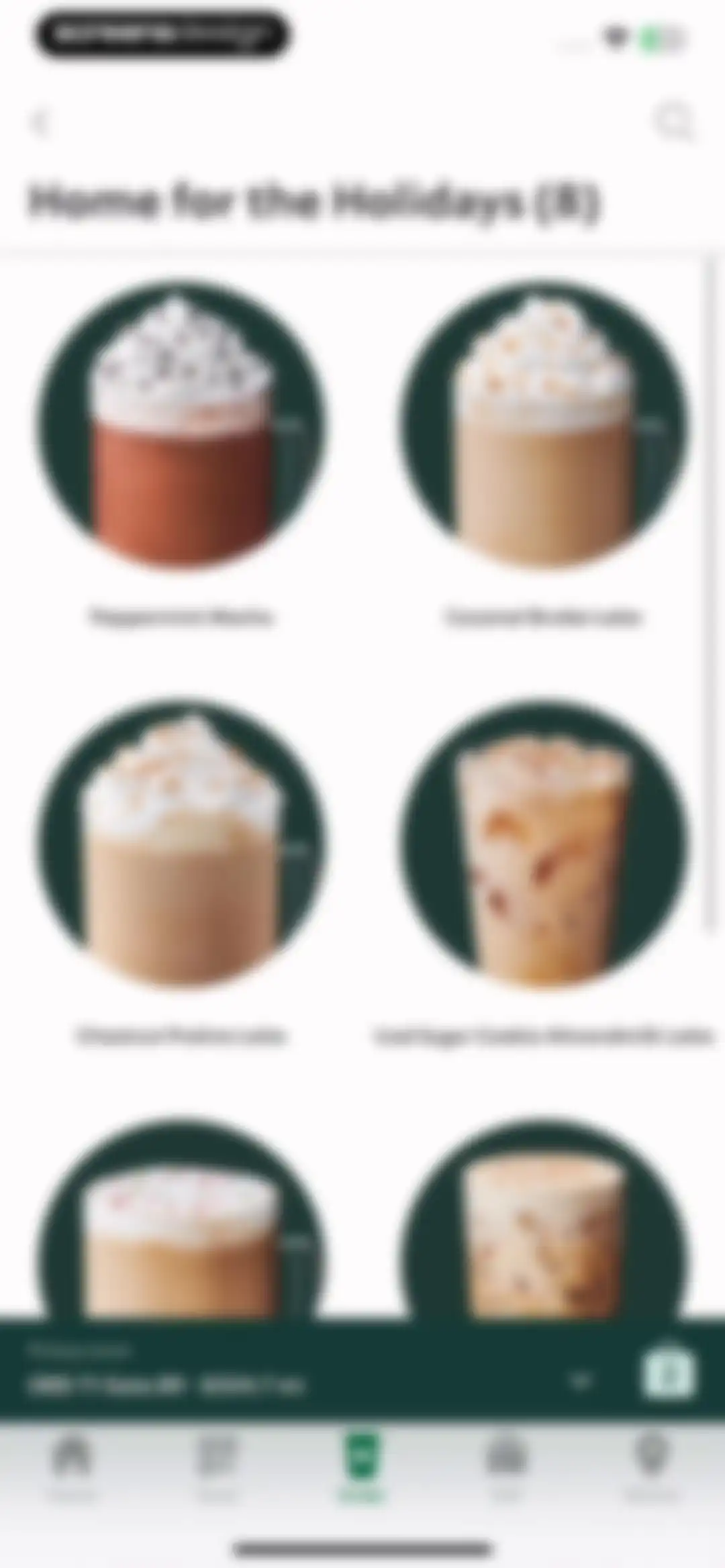 Starbucks screen 30