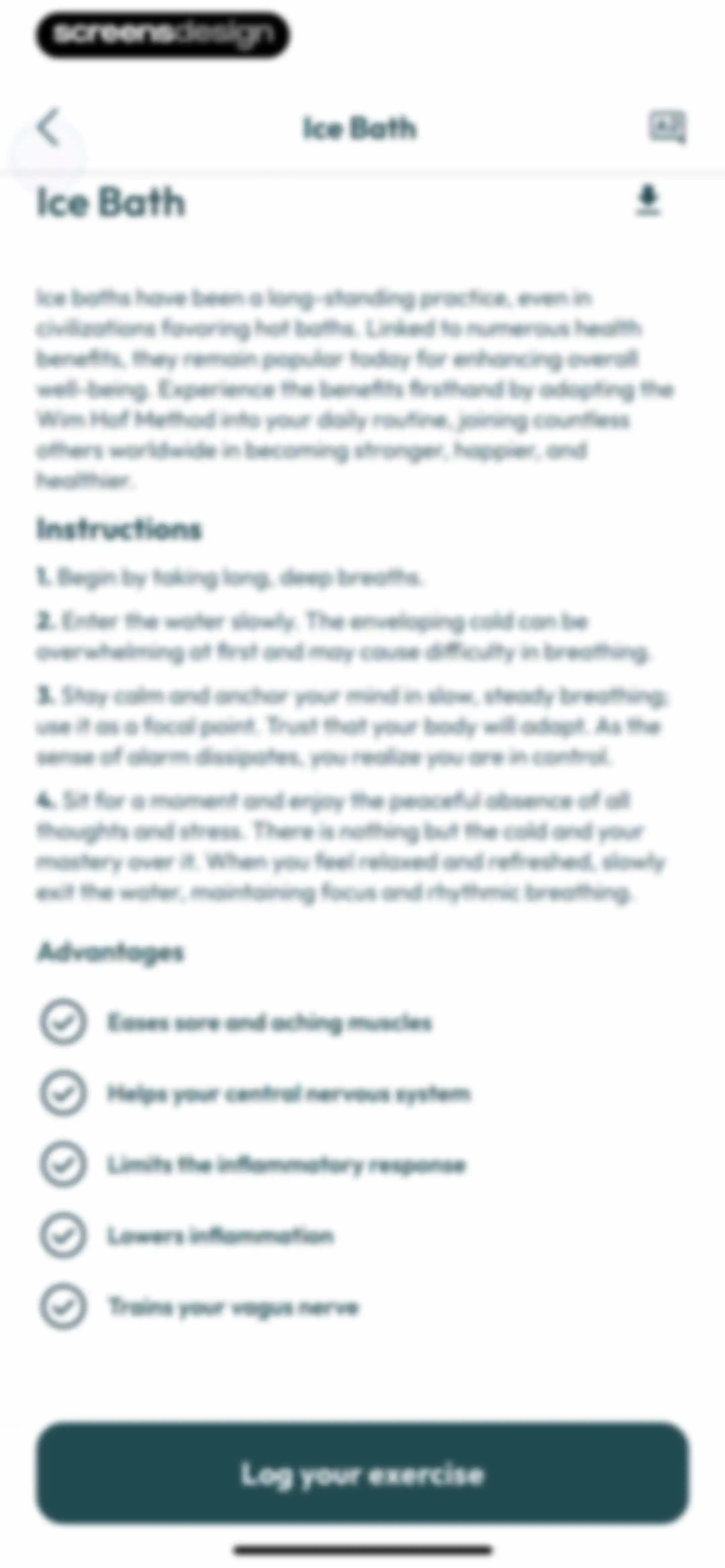 Wim Hof Method: Breathwork screen 79
