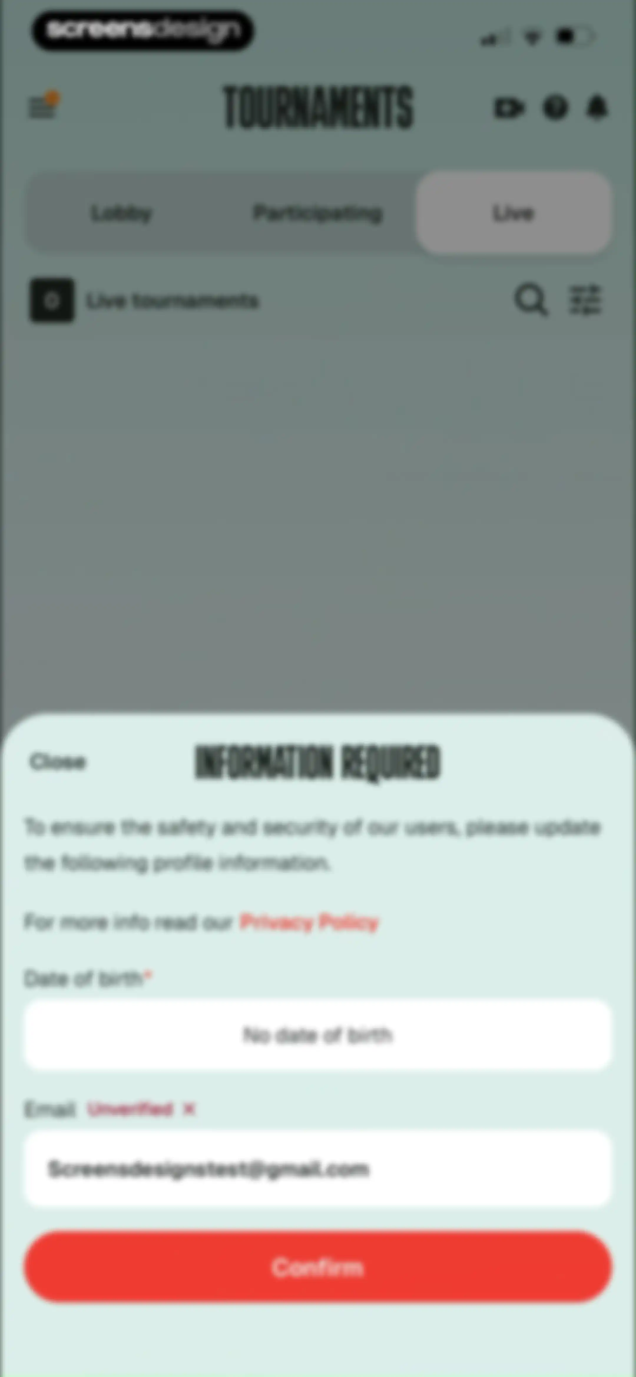DartCounter screen 110