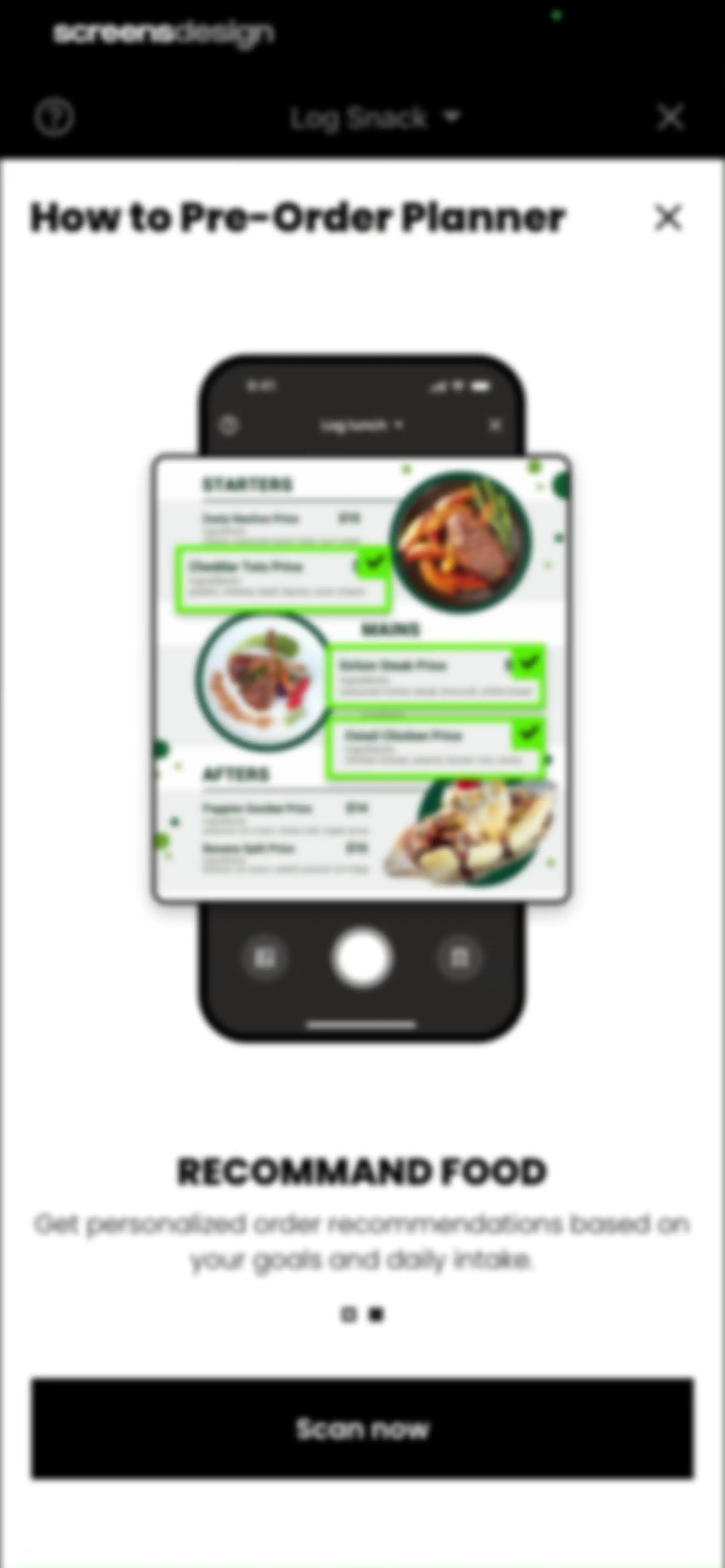 CalDiet - Food Analysis Pal screen 115