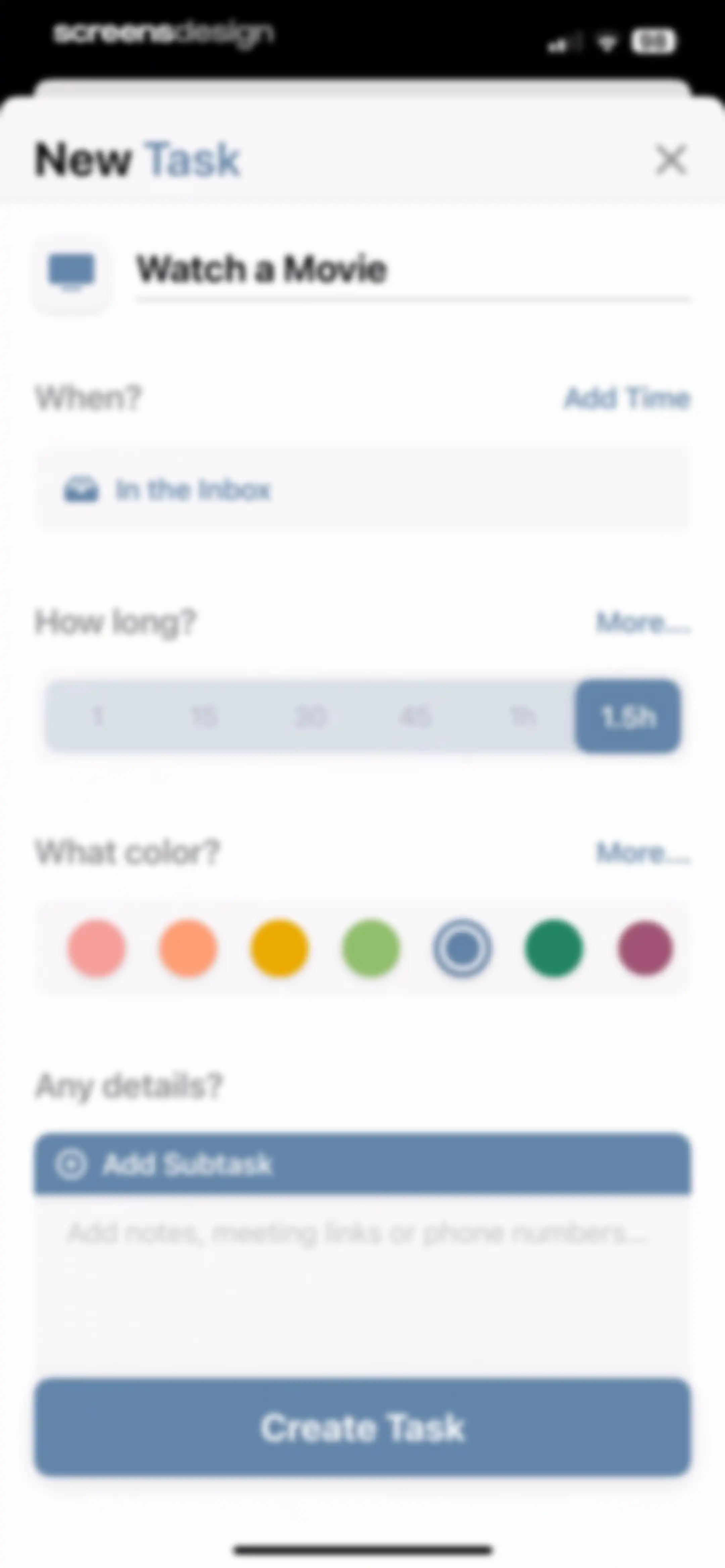 Structured: Daily Planner Todo screen 50
