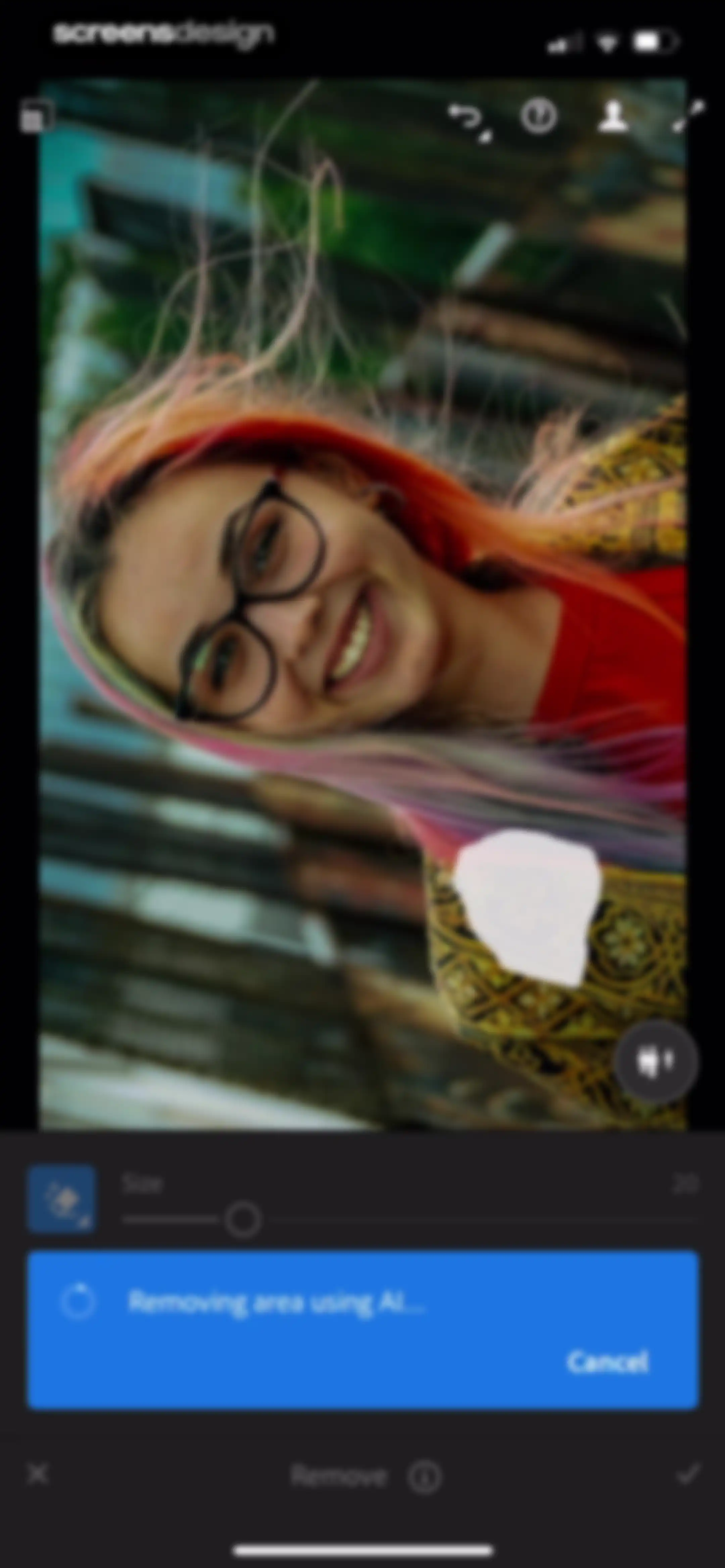 Lightroom: AI Photo Editor screen 104