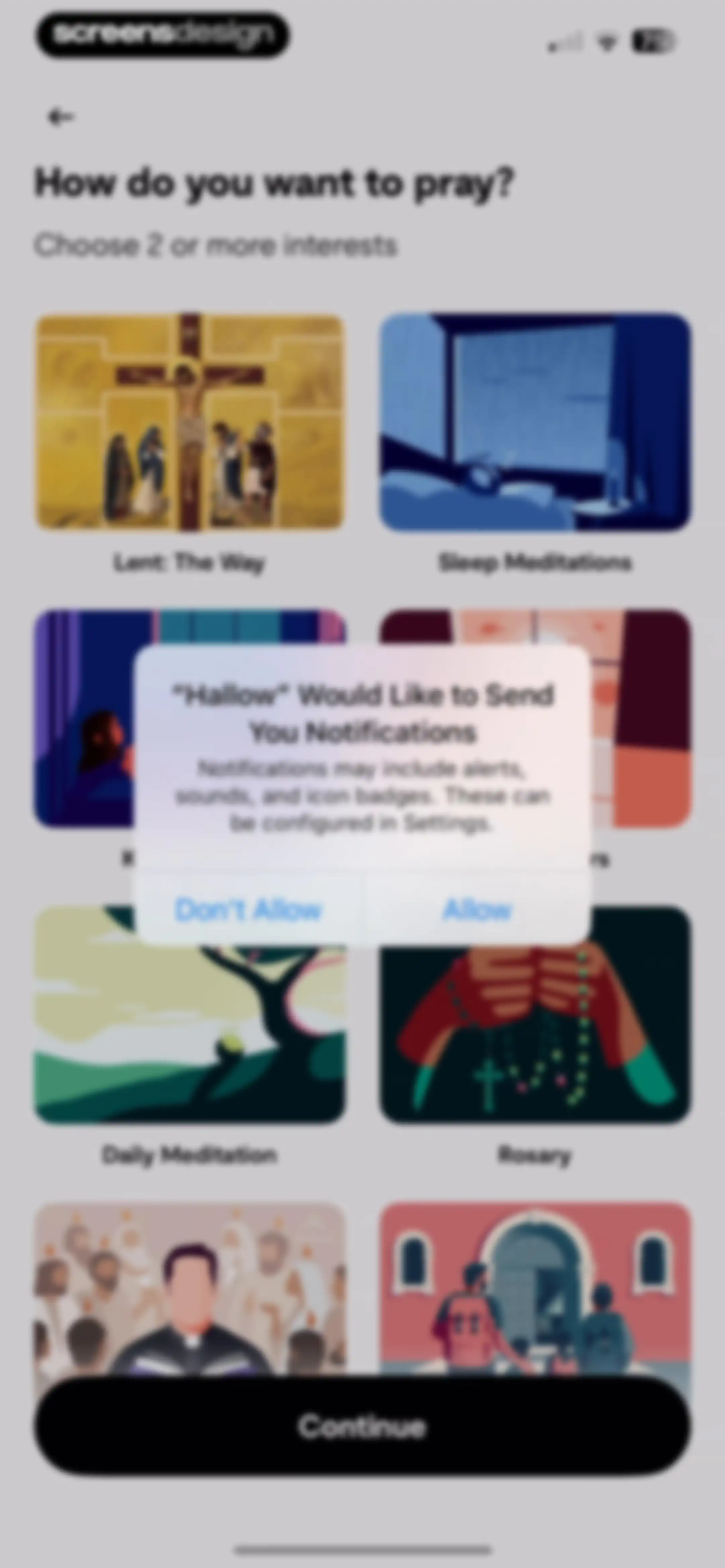 Hallow: Prayer & Meditation screen 6