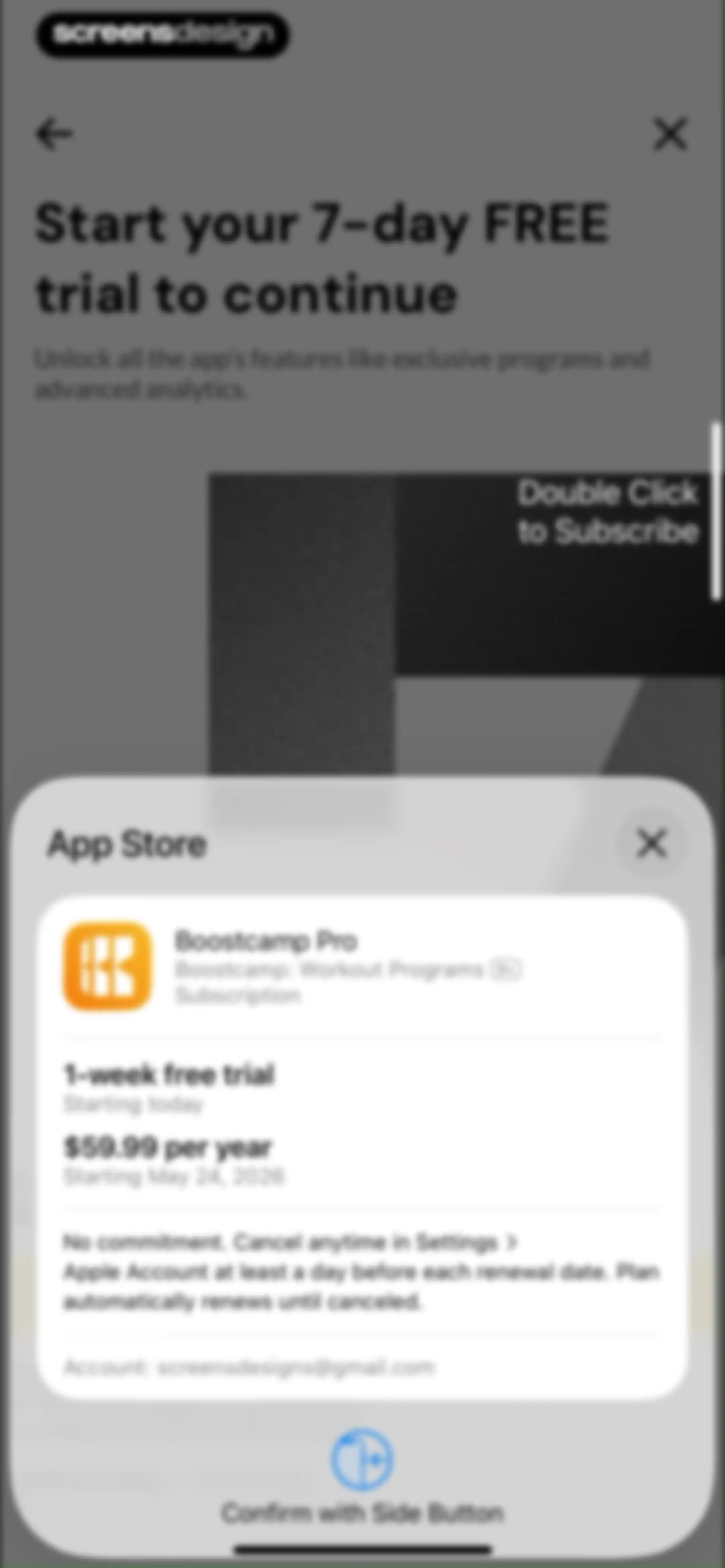 Boostcamp: Workout Programs screen 40