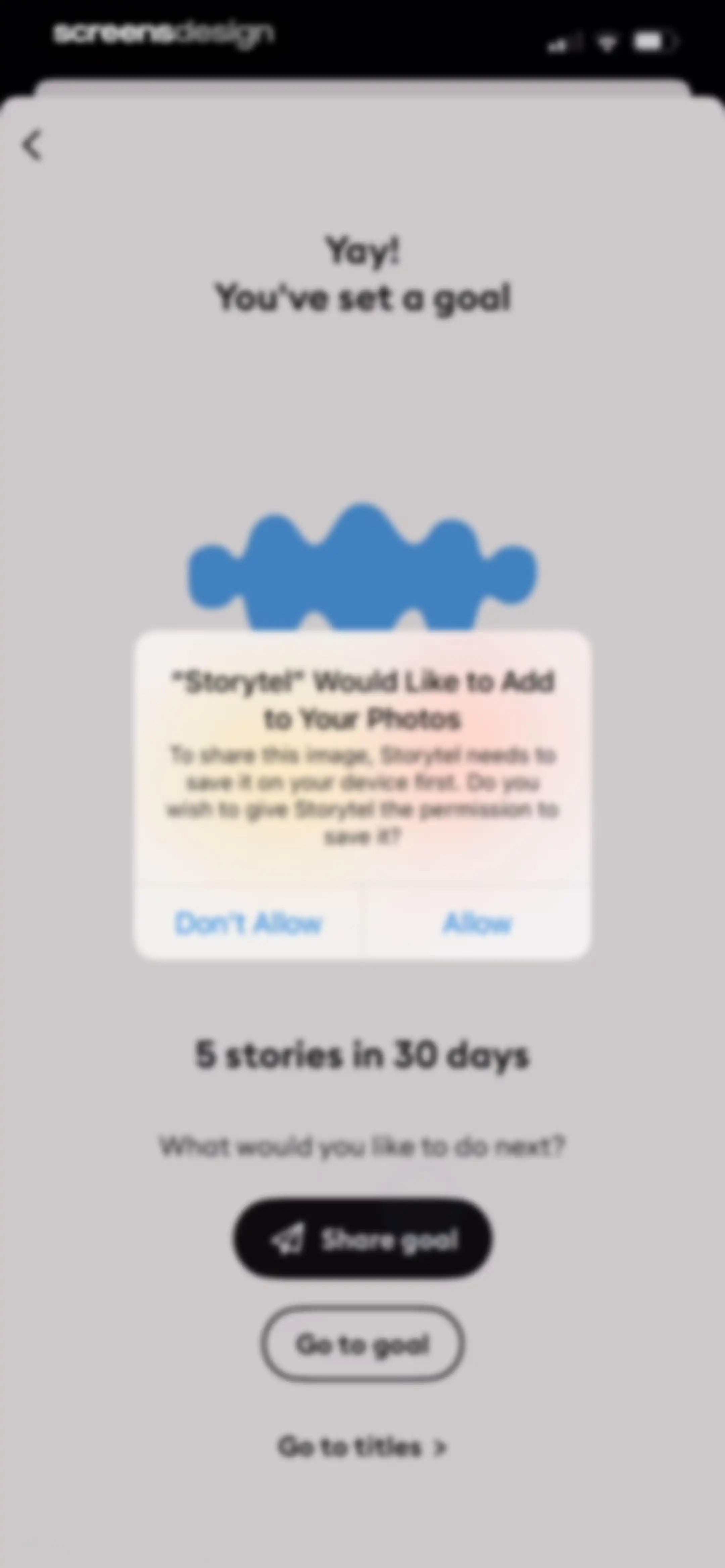 Storytel - Audiobooks Library screen 114