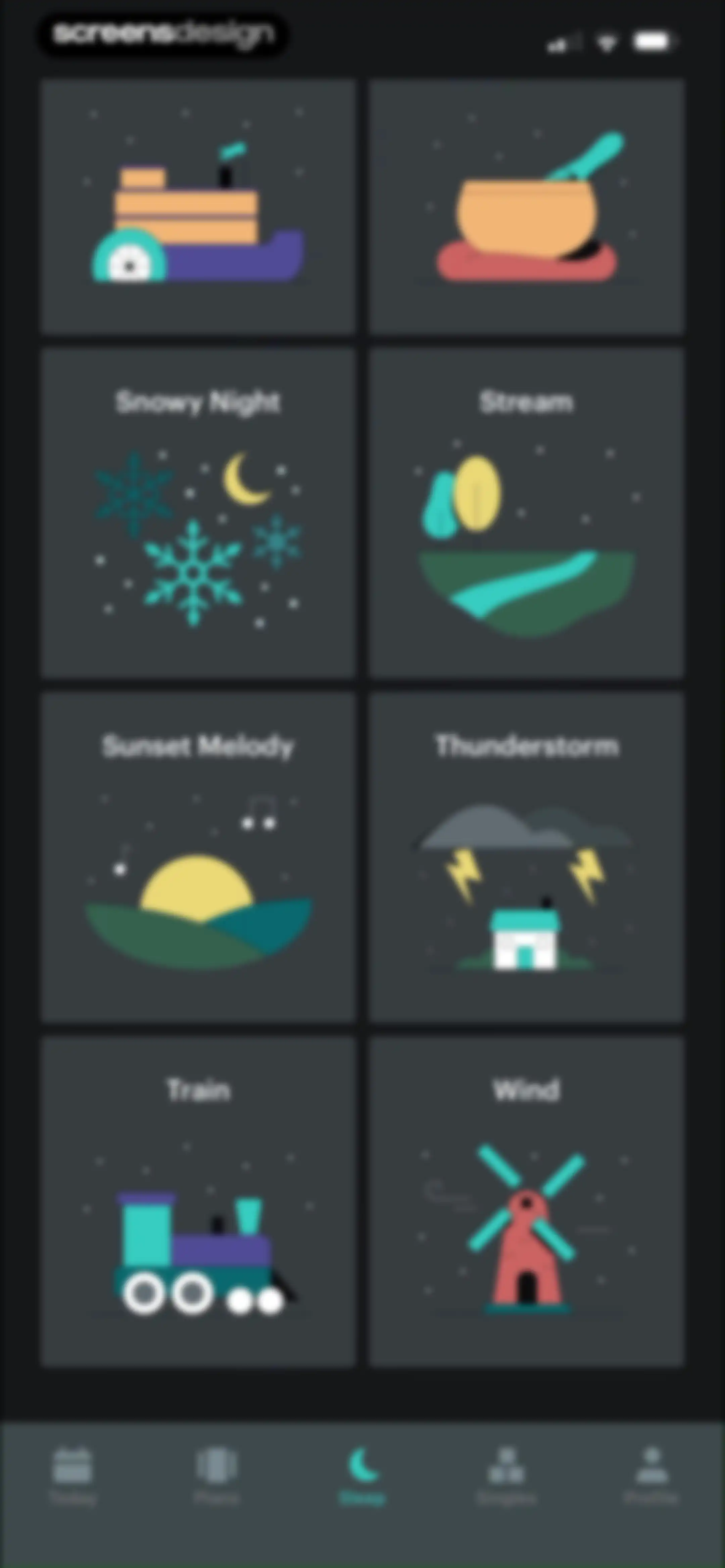 Balance: Meditation & Sleep screen 84