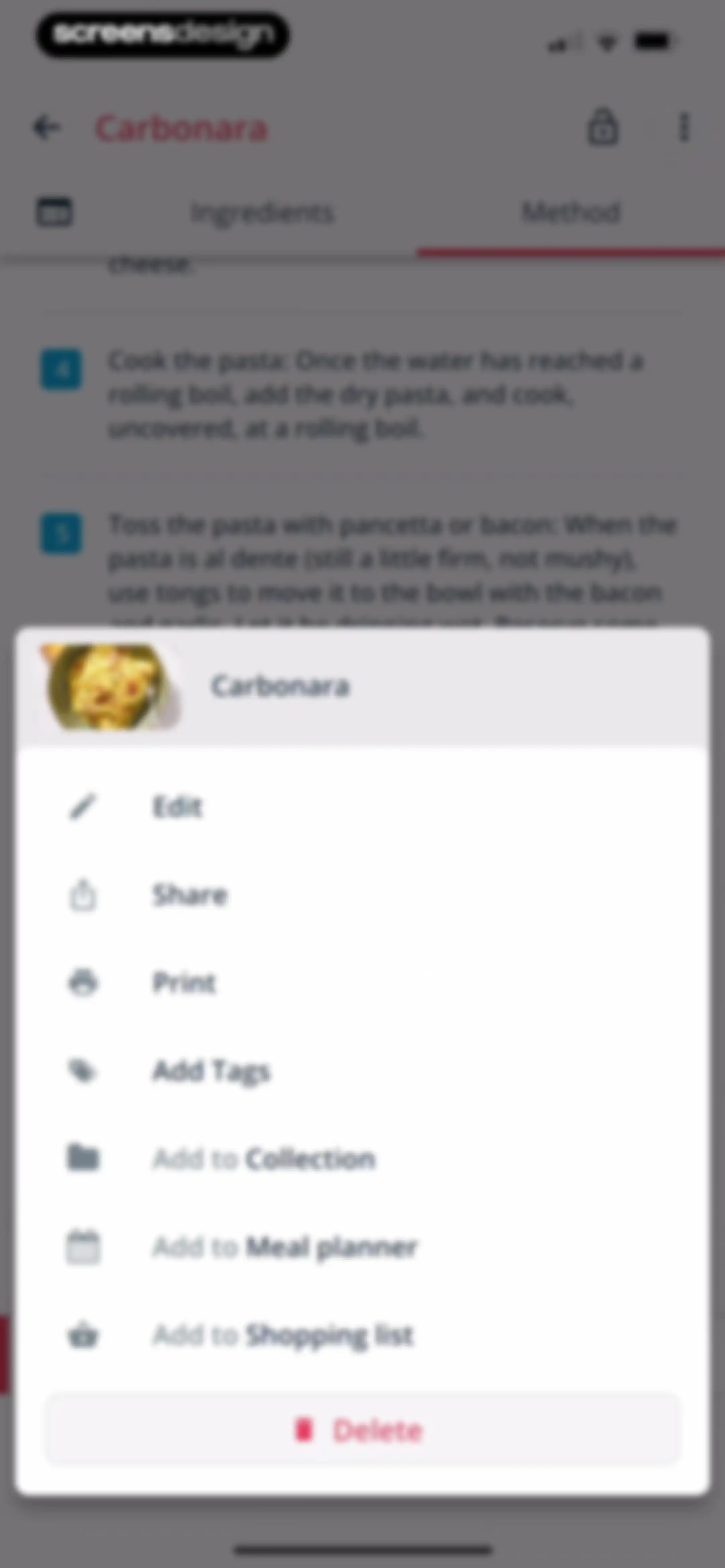 Stashcook: Recipe Keeper screen 63