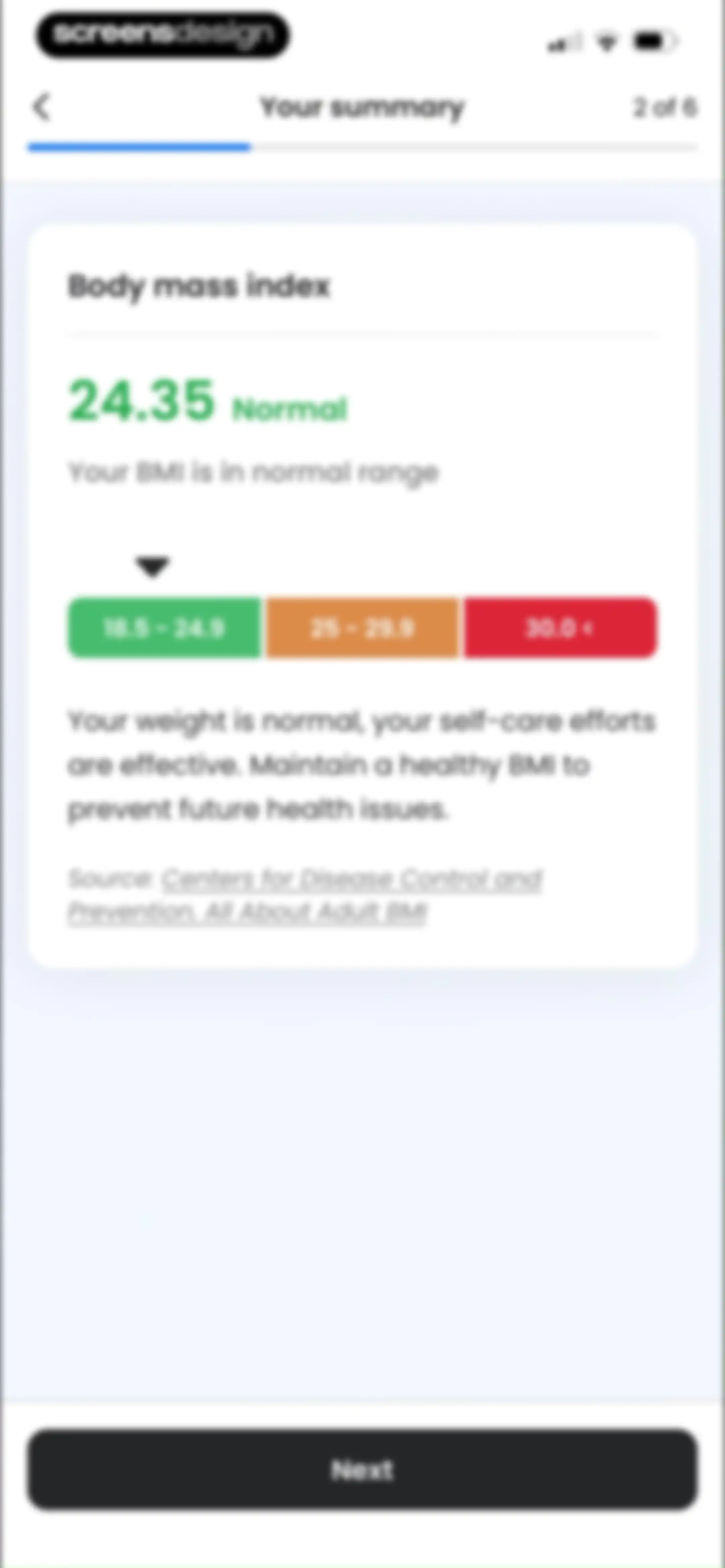 MyDiabetes: Sugar & Meal Log screen 30