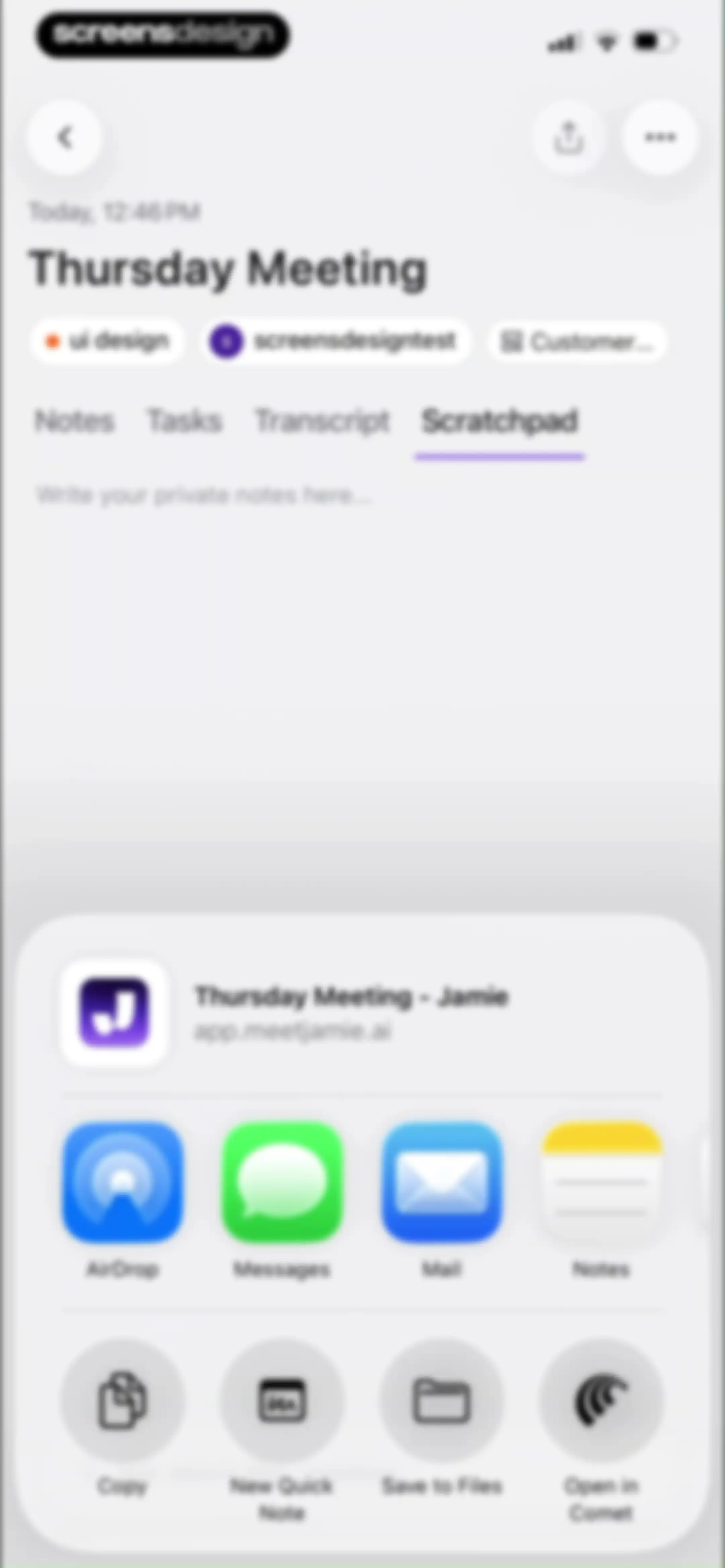 AI Meeting Note Taker - Jamie screen 39