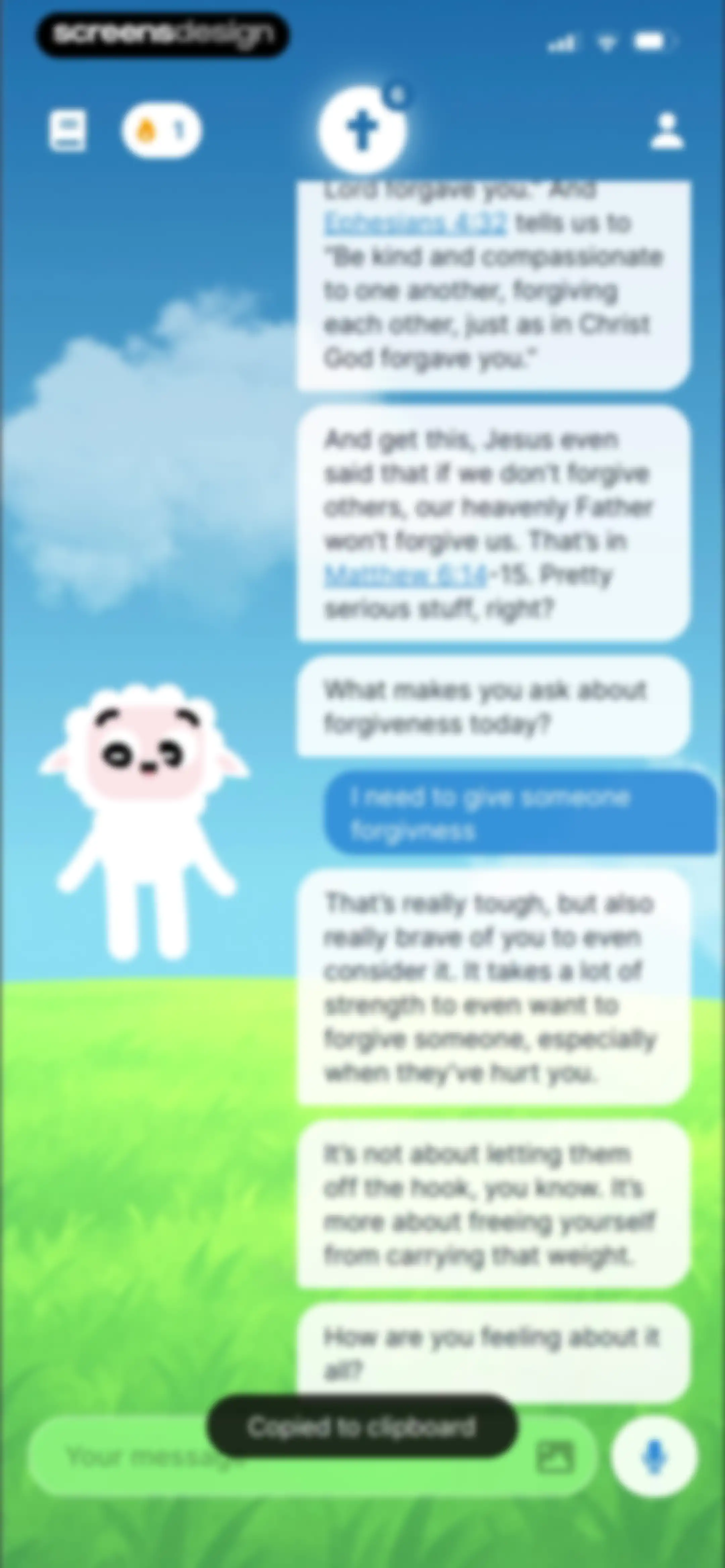 Creed: Bible Chat & Companion screen 45
