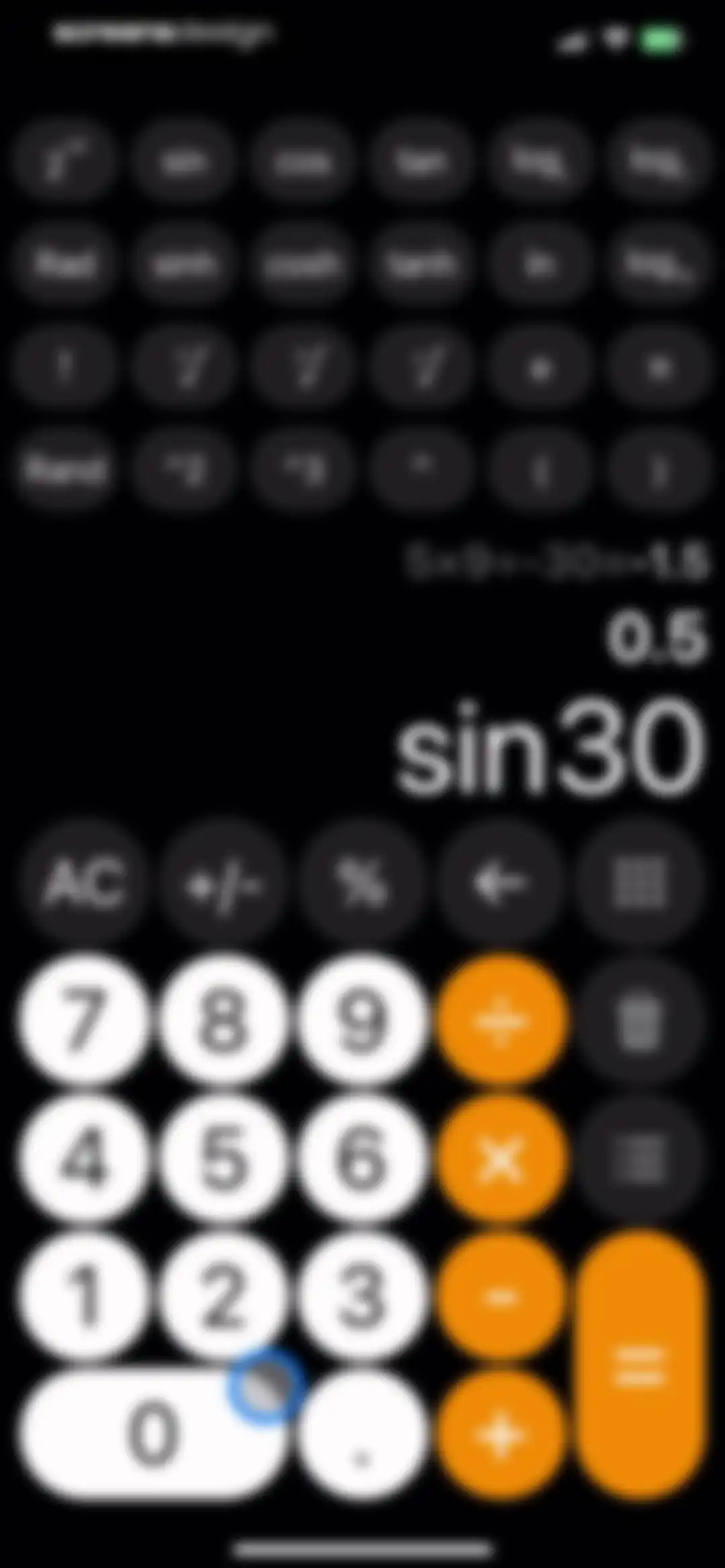 Calculator with History + screen 7