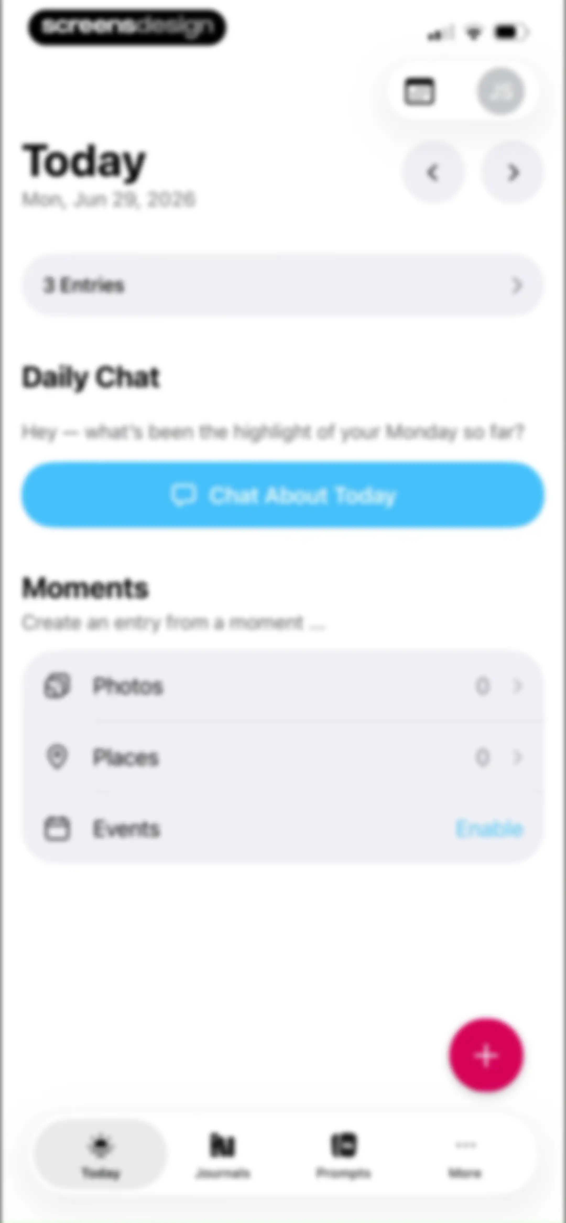Day One: Daily Journal & Diary screen 83
