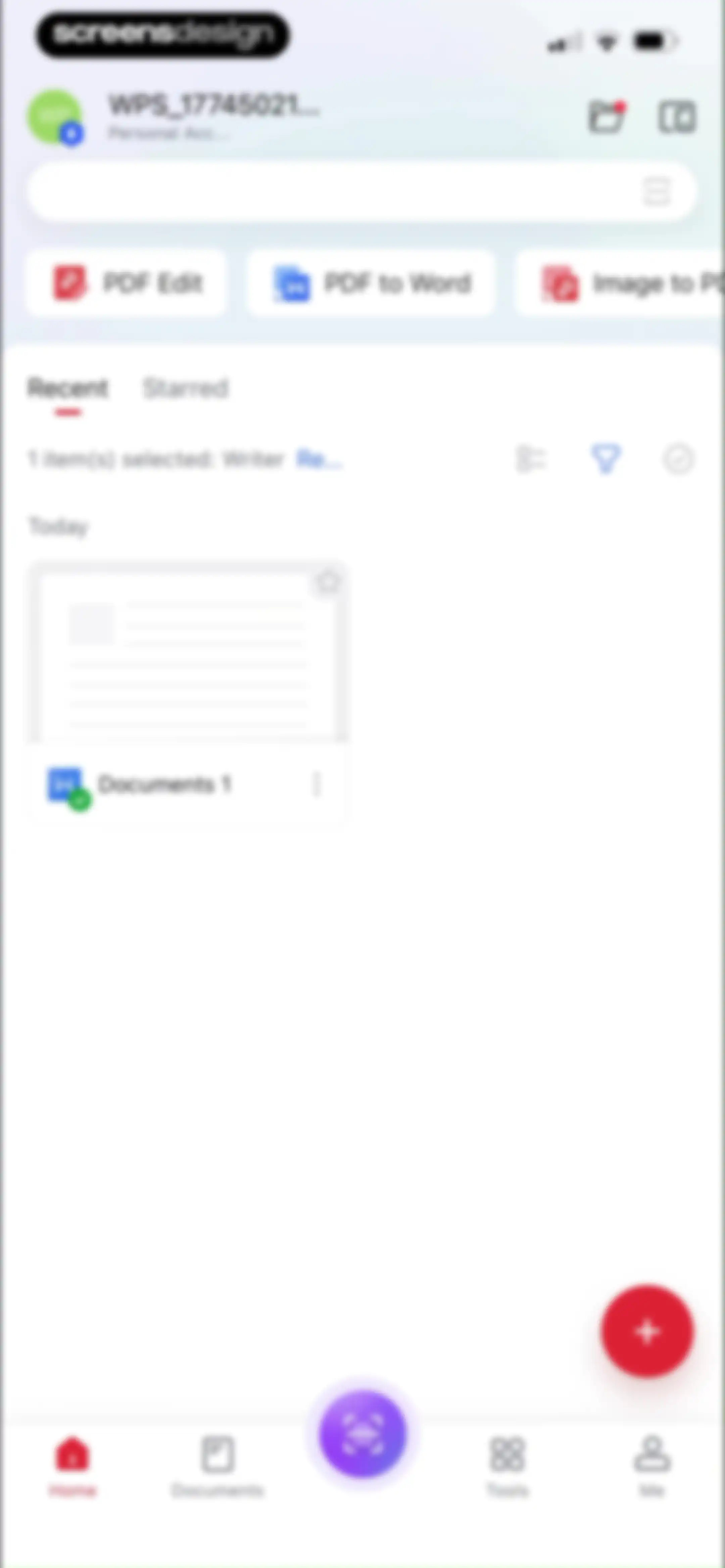 WPS Office-AI Doc, PDF, Sheet screen 127