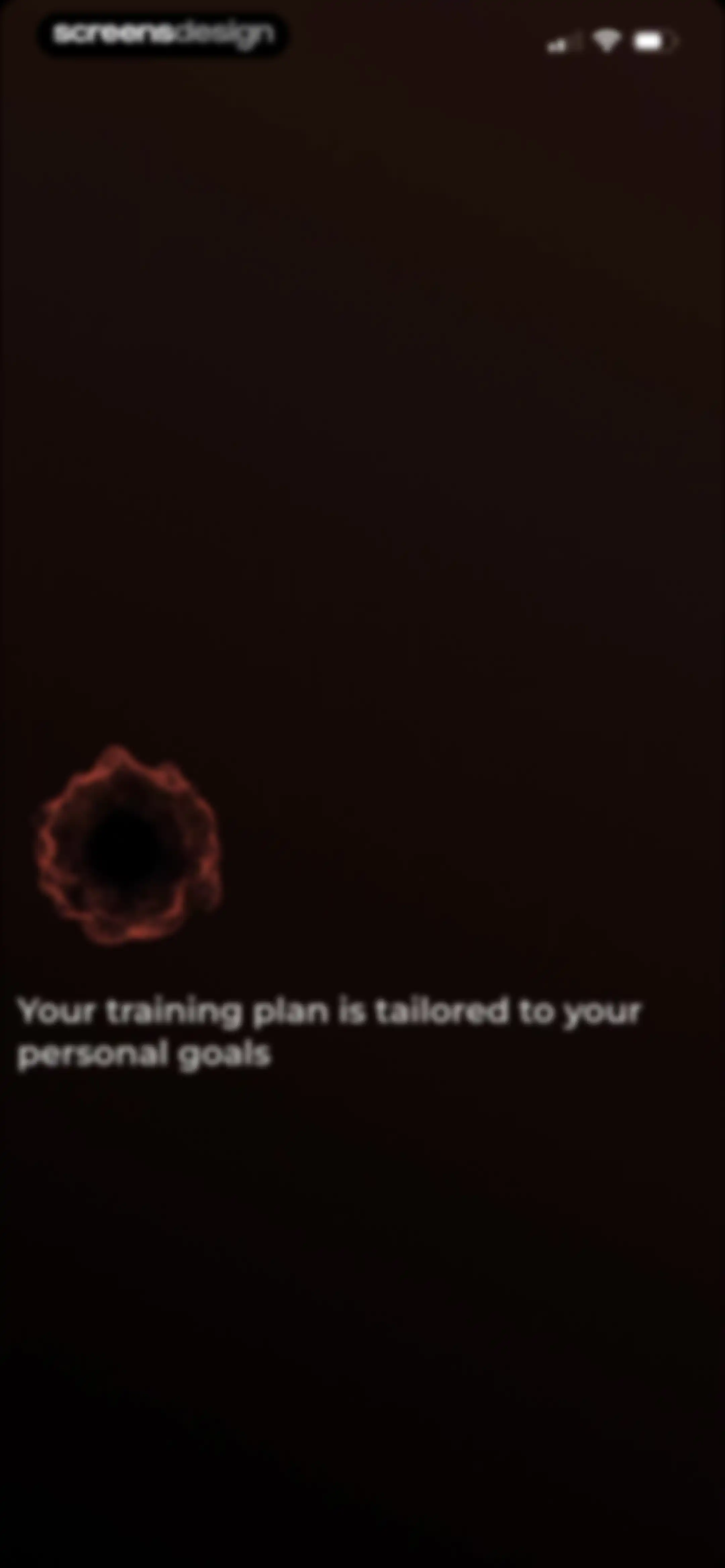 MCI - Personal Training AI screen 22