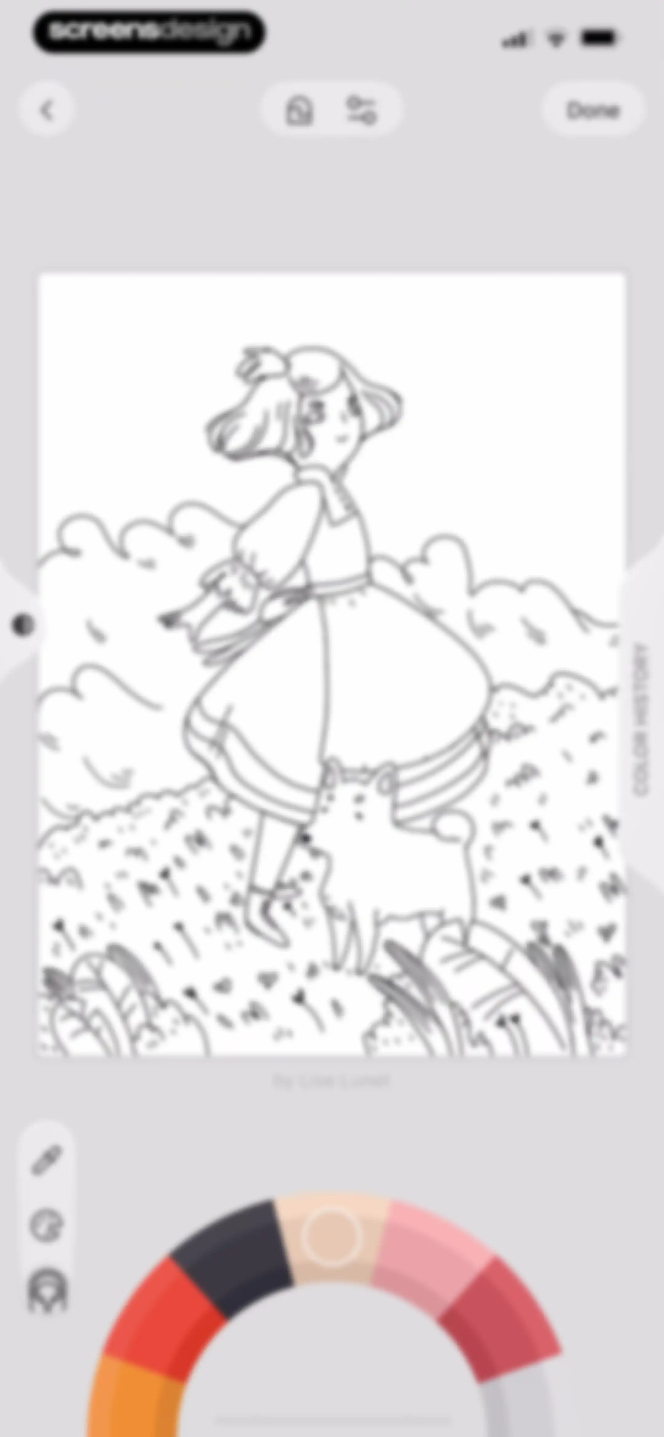 Lake: Coloring Book for Adults screen 71