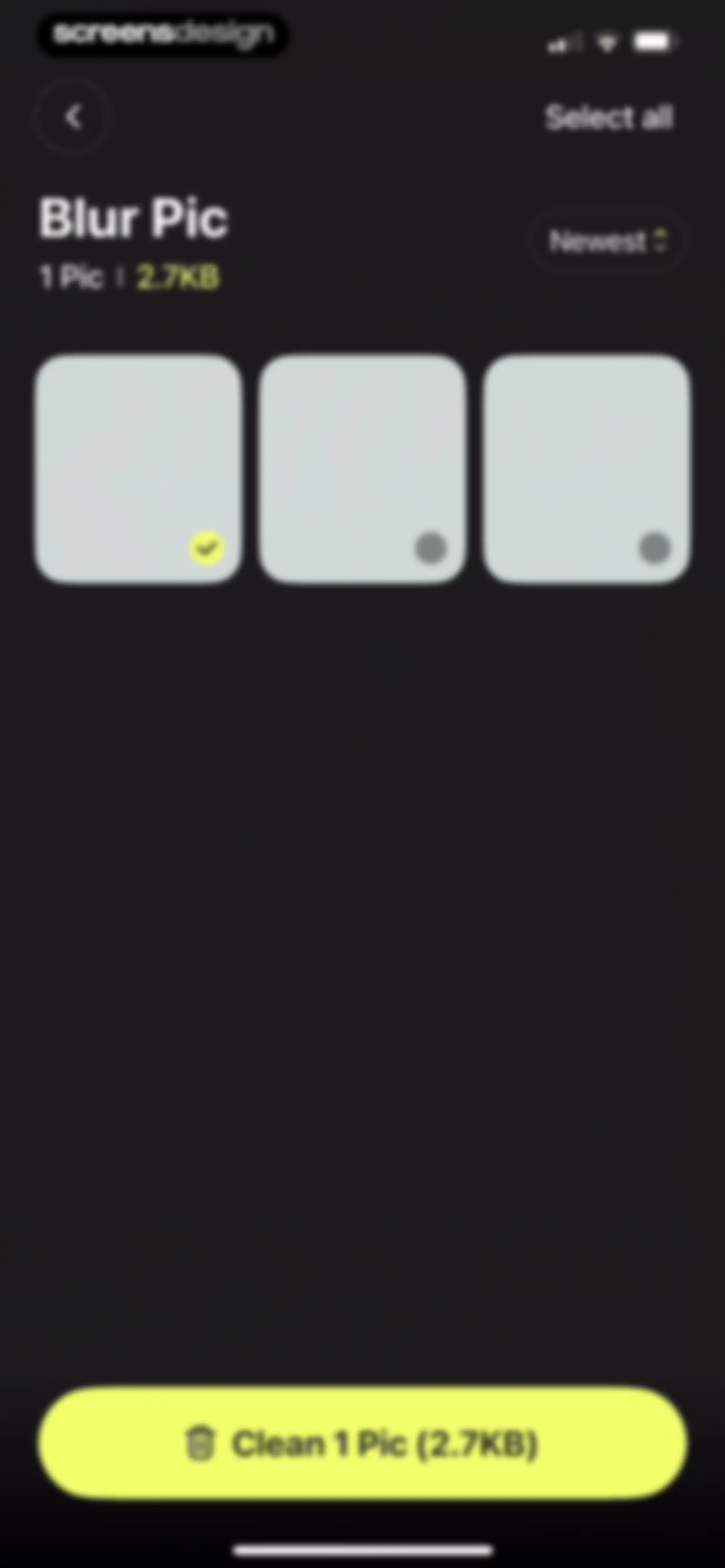 Lumi Cleaner: storage cleaner screen 21
