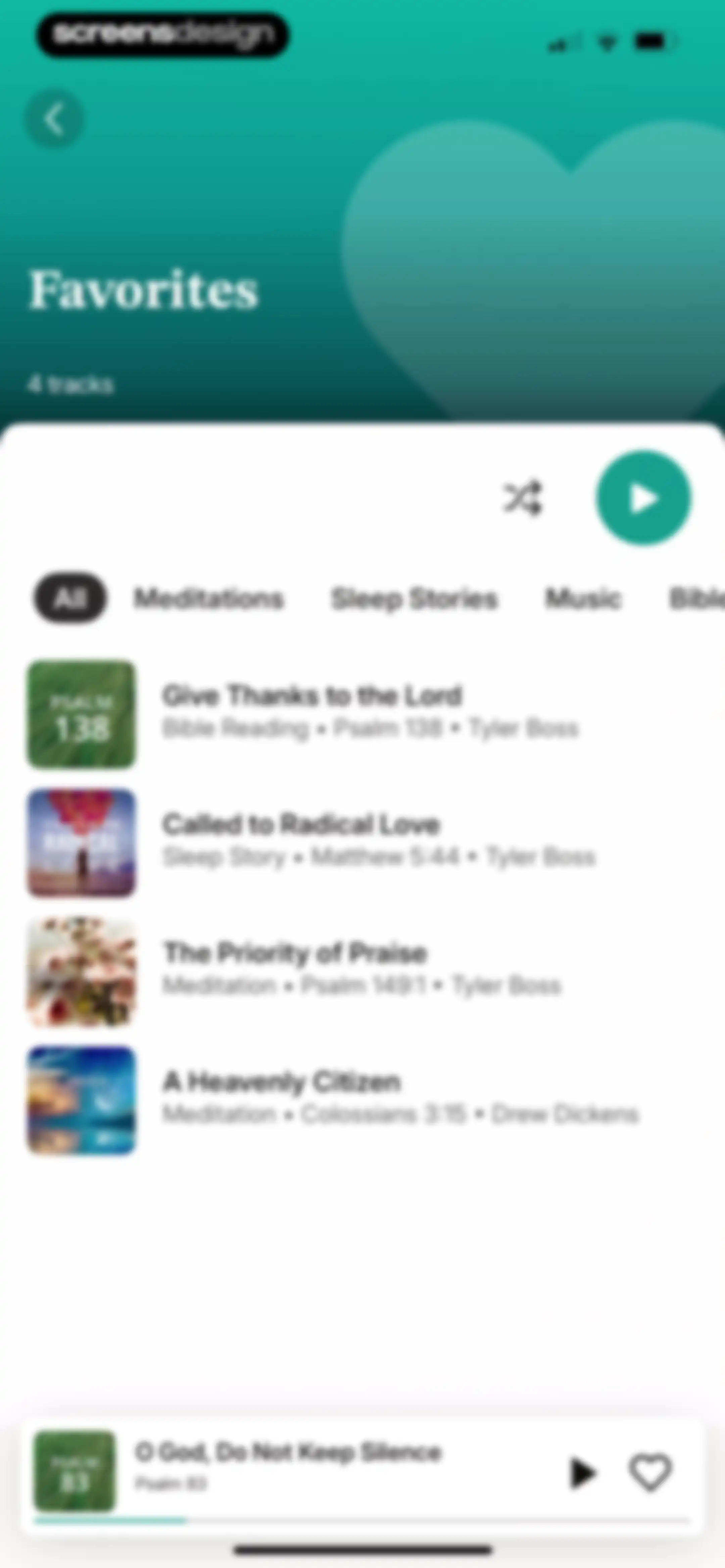 Abide: Bible Prayer Meditation screen 92