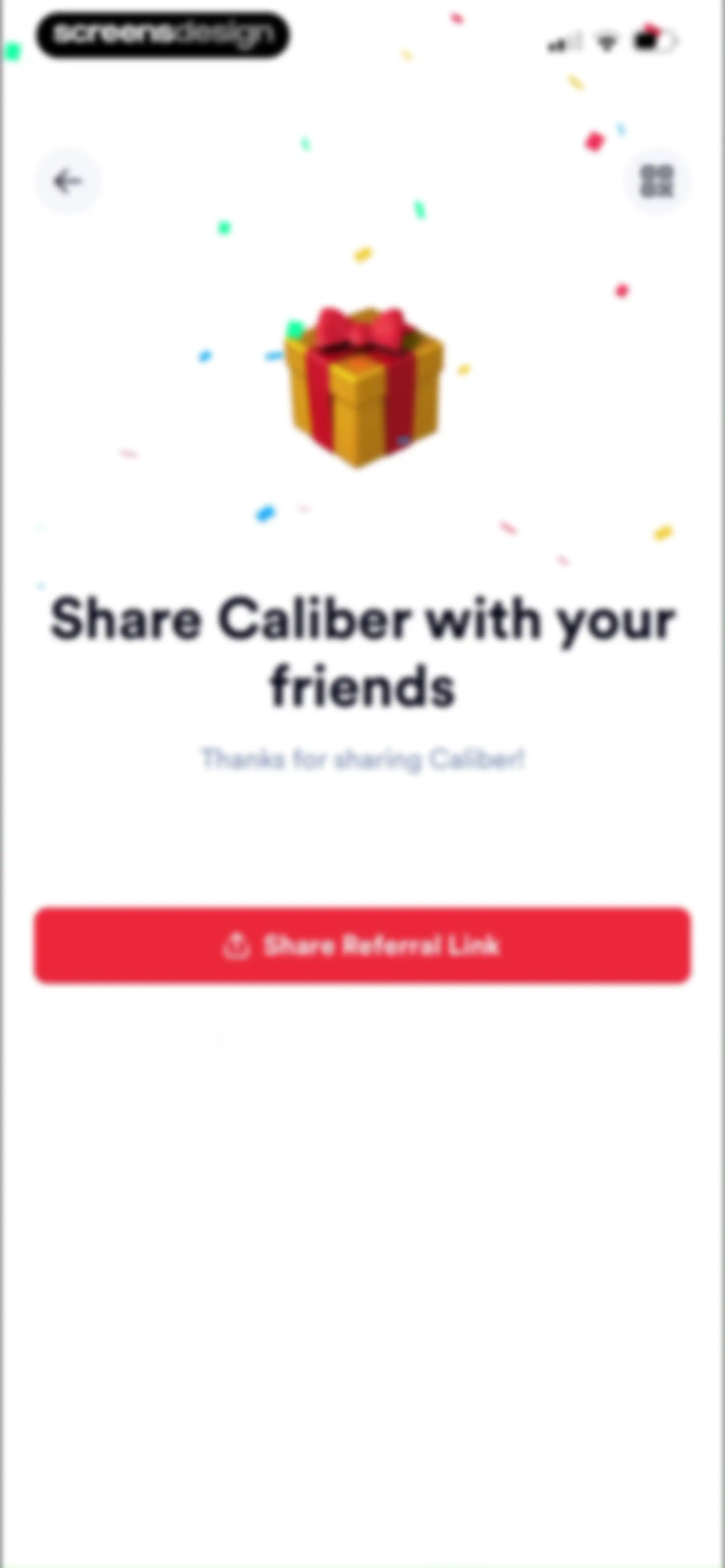 Caliber: Strength Training screen 189
